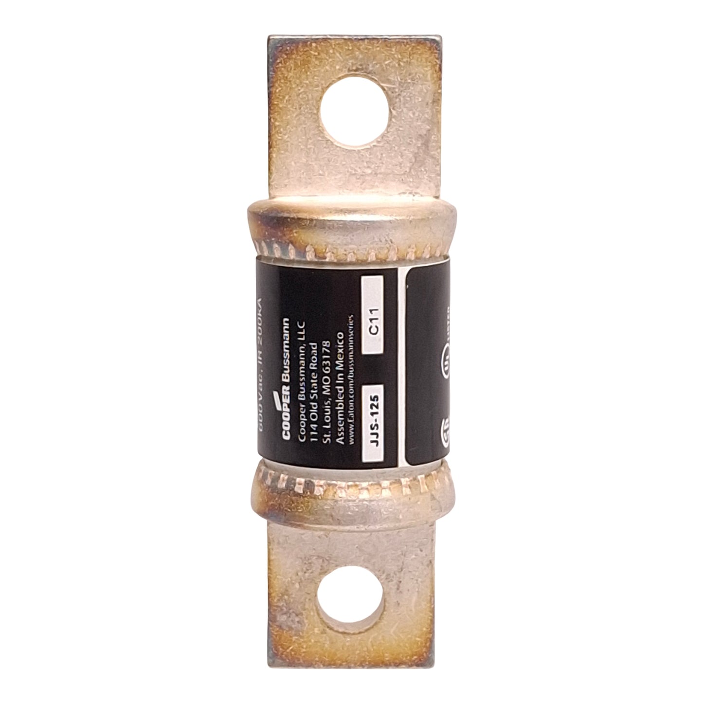 New Cooper Bussmann JJS-125 Limitron Current Limiting Fuse, 125A 600VAC, Class T