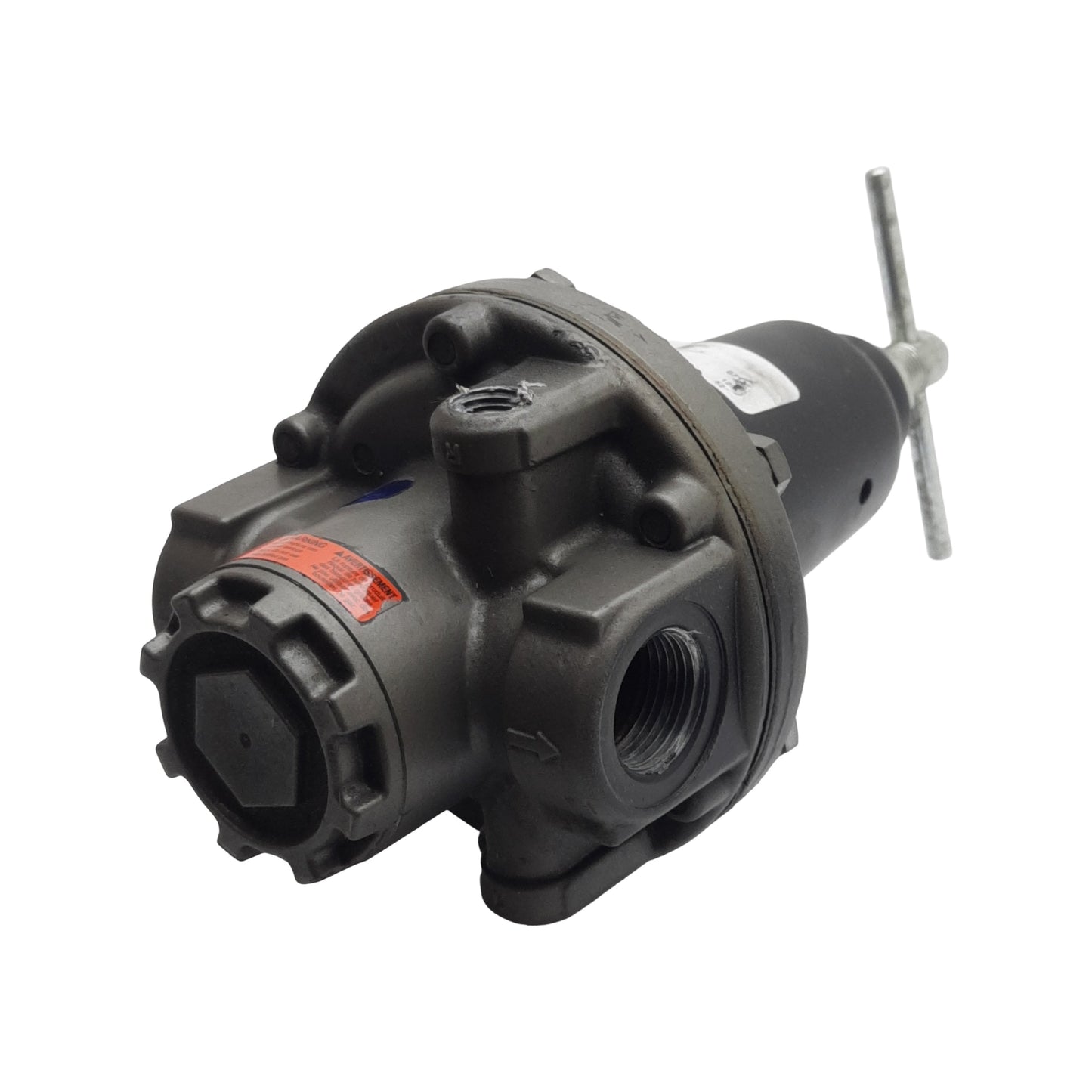 Used Parker Watts R119-06C/M2 Hi-Flow Regulator, 3/4in NPT, 0-125psig, 300scfm