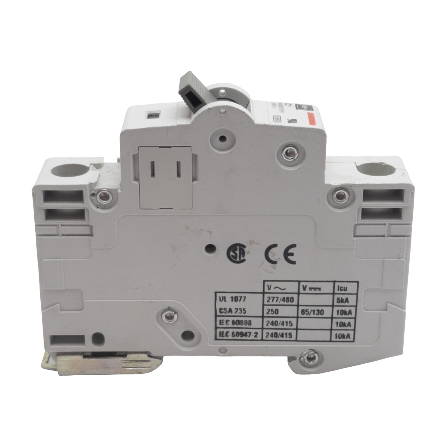 Used Cutler-Hammer WMS1D01 Circuit Breaker, 1-Pole, 1A 240/415VAC, DIN Rail