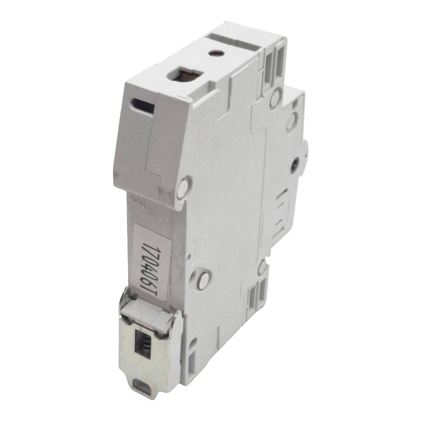 Used Cutler-Hammer WMS1D04 Circuit Breaker, 1-Pole, 4A 240/415VAC, DIN Rail