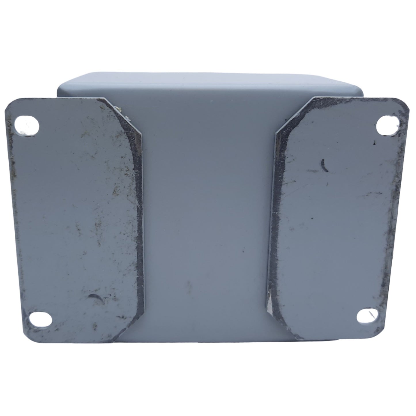 Used Hoffman E1PB Steel Pushbutton Enclosure, Dims. 89mm x 83mm x 70mm *Added Hole*