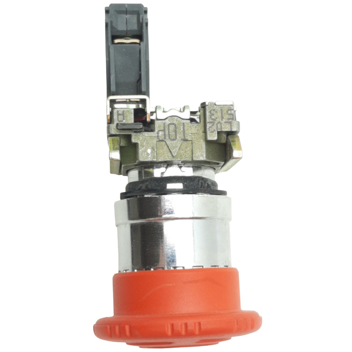 Used Schneider Electric XB4BS8442 E-Stop Twist to Release Button ø22mm, 1NC, 600V 10A