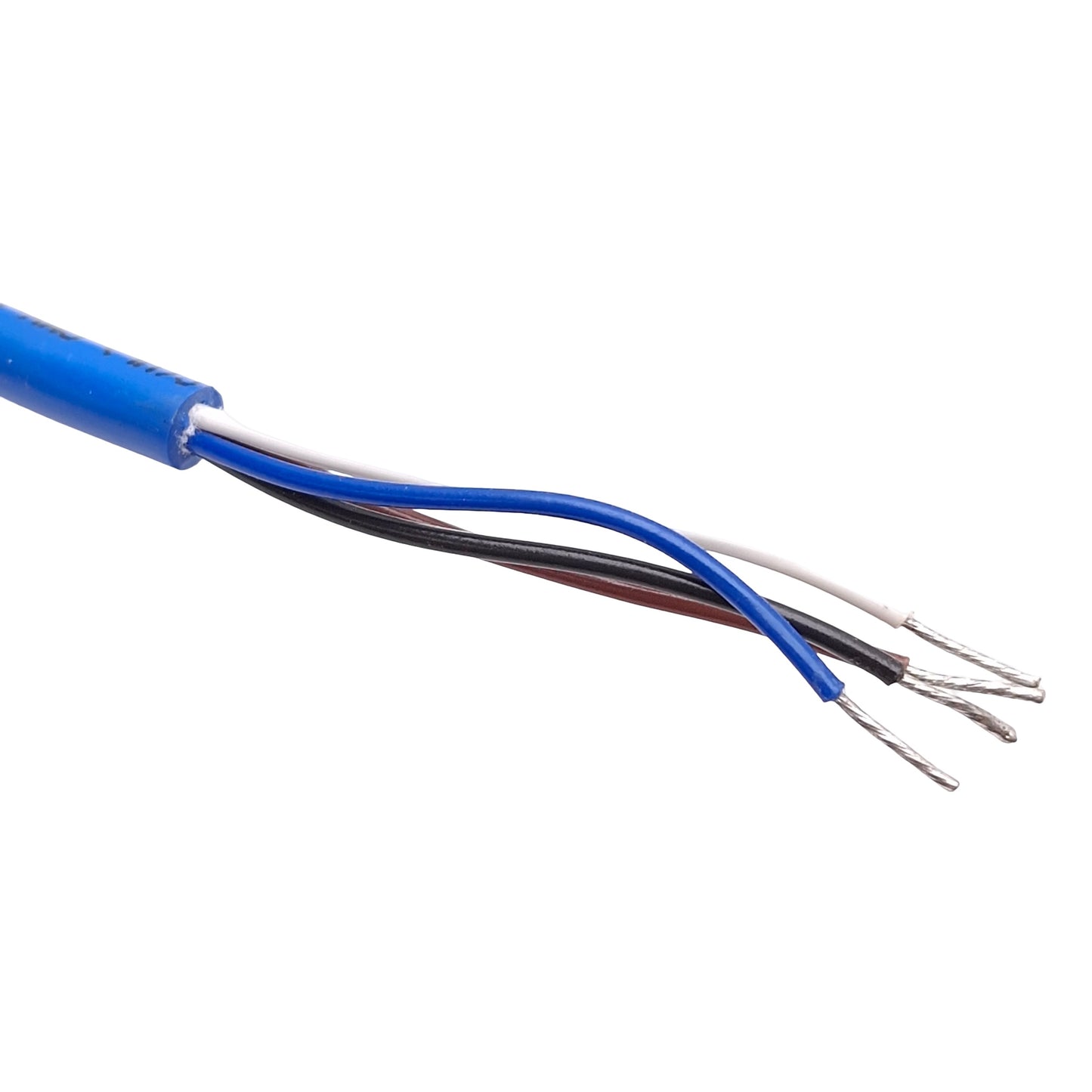 New – Open box Turck RK 4.41T-10 Cordset, 250V 4A, M12 4-Pin Female to Flying Leads, 10m