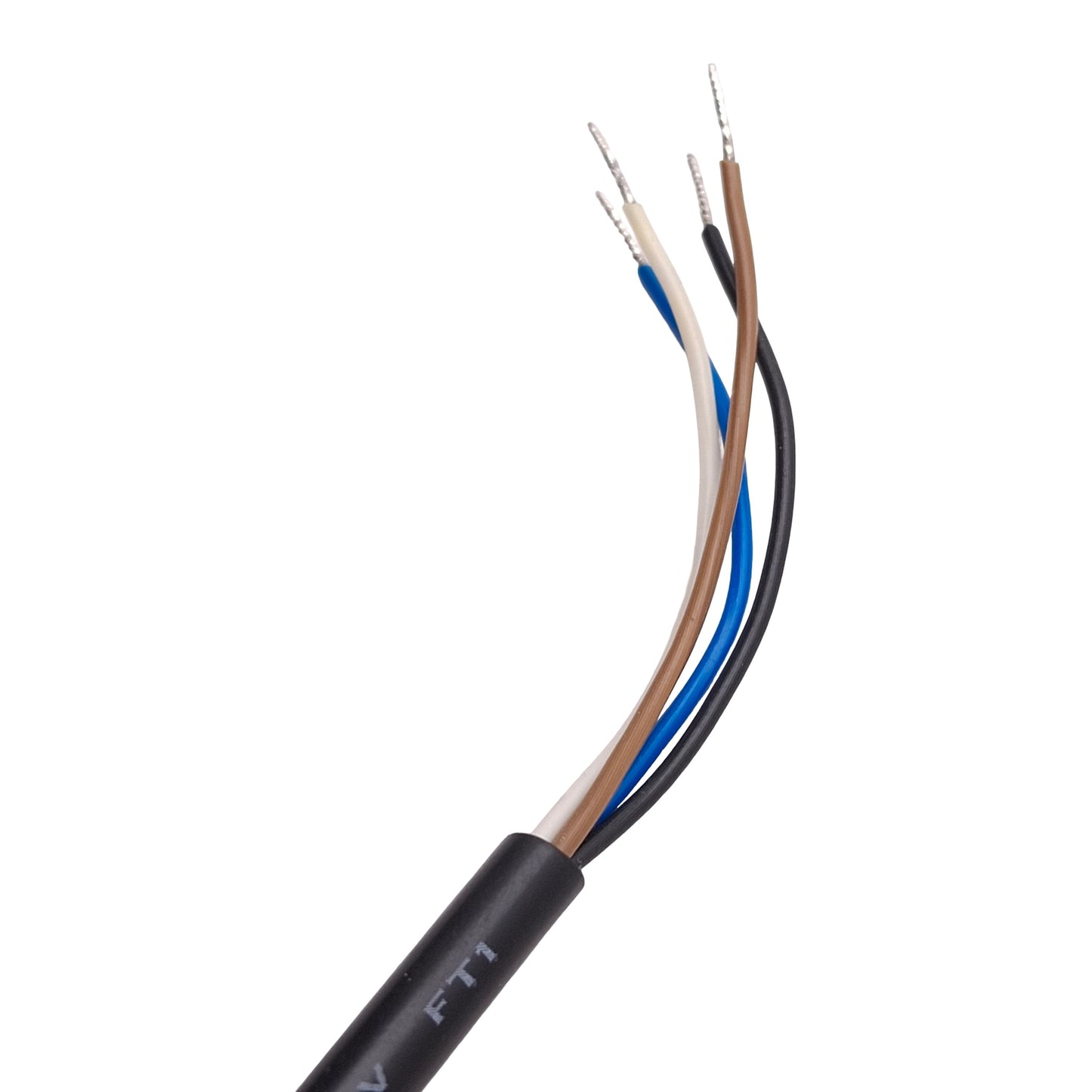 New – Open box Banner MQDC-415RA Cordset, 250V 4A, M12 Euro QD 4-Pin Female to Flying Leads, 5m