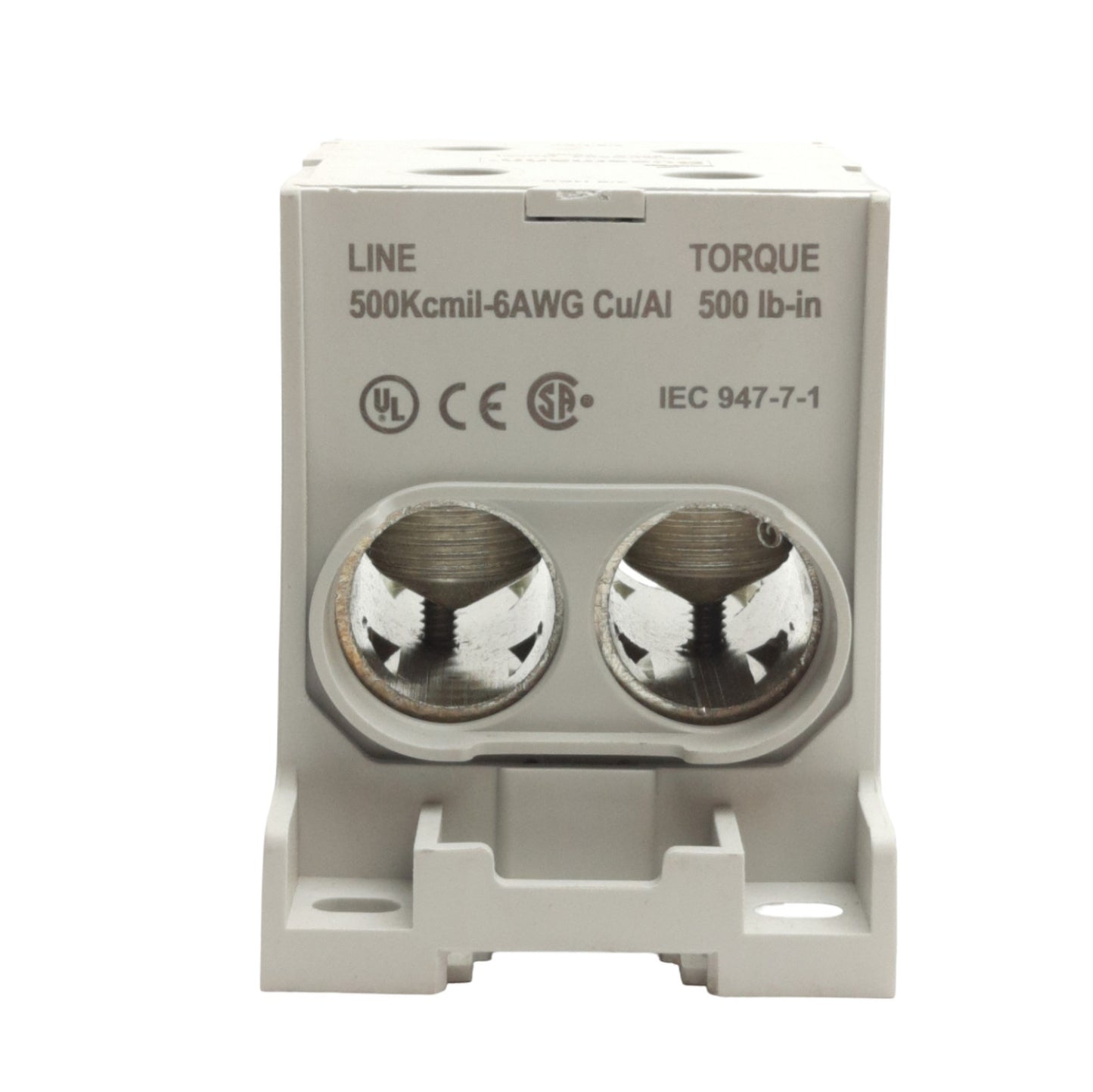 New Cooper Bussman PDBFS504 Power Distribution Block, 2x2 Line/Load, 600V 760A