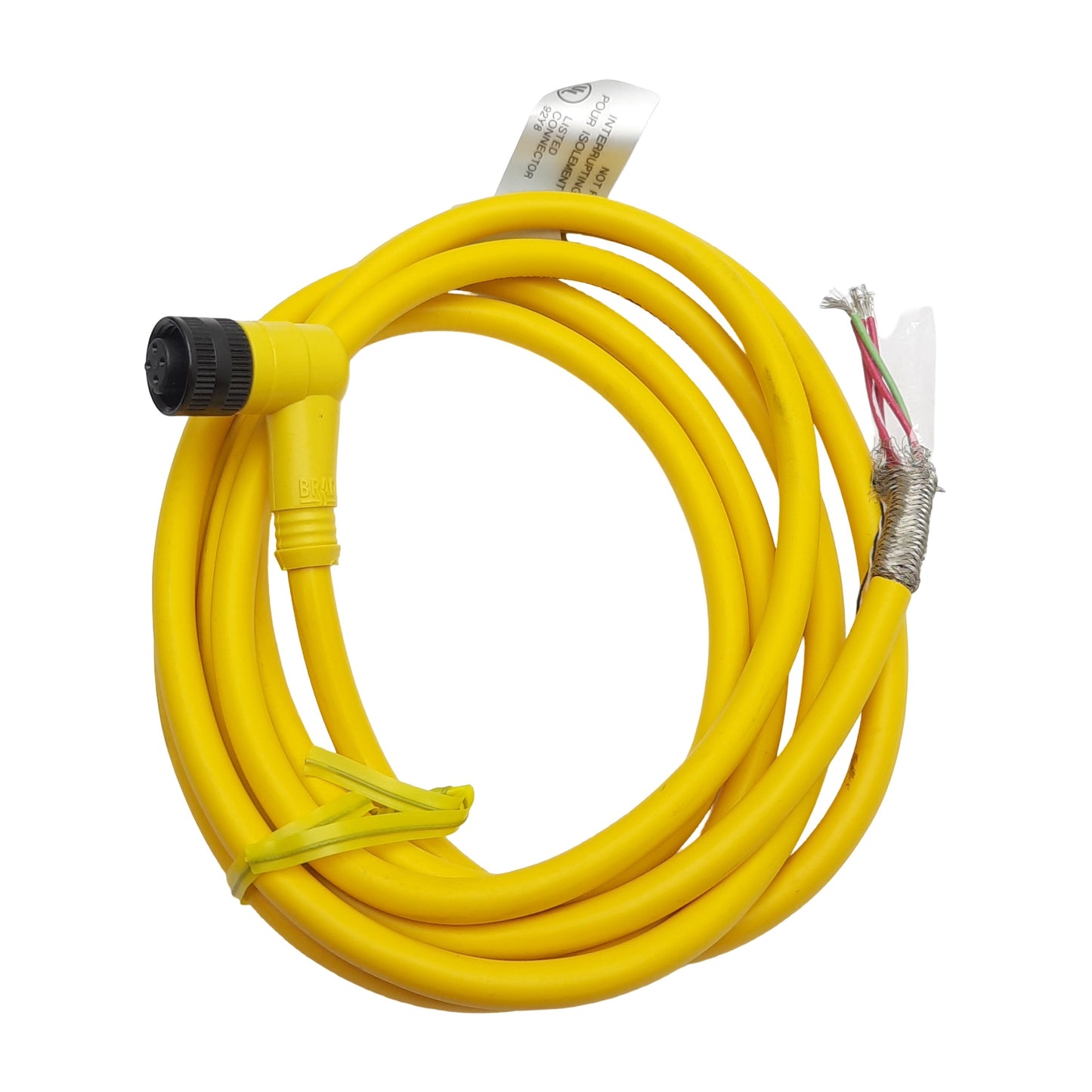 New Brad Harrison 704001D02F060 Cordset, 4-Pin Micro-Change 1/2-20UNF to Leads, 6ft