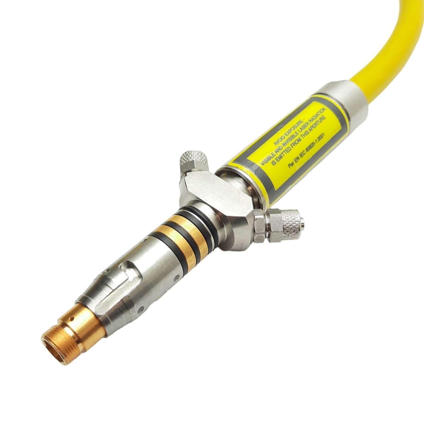 For parts or not working IPG Photonics YLM Series Laser Cable & Head / Beam Delivery, 50µm, *Broken Tip*