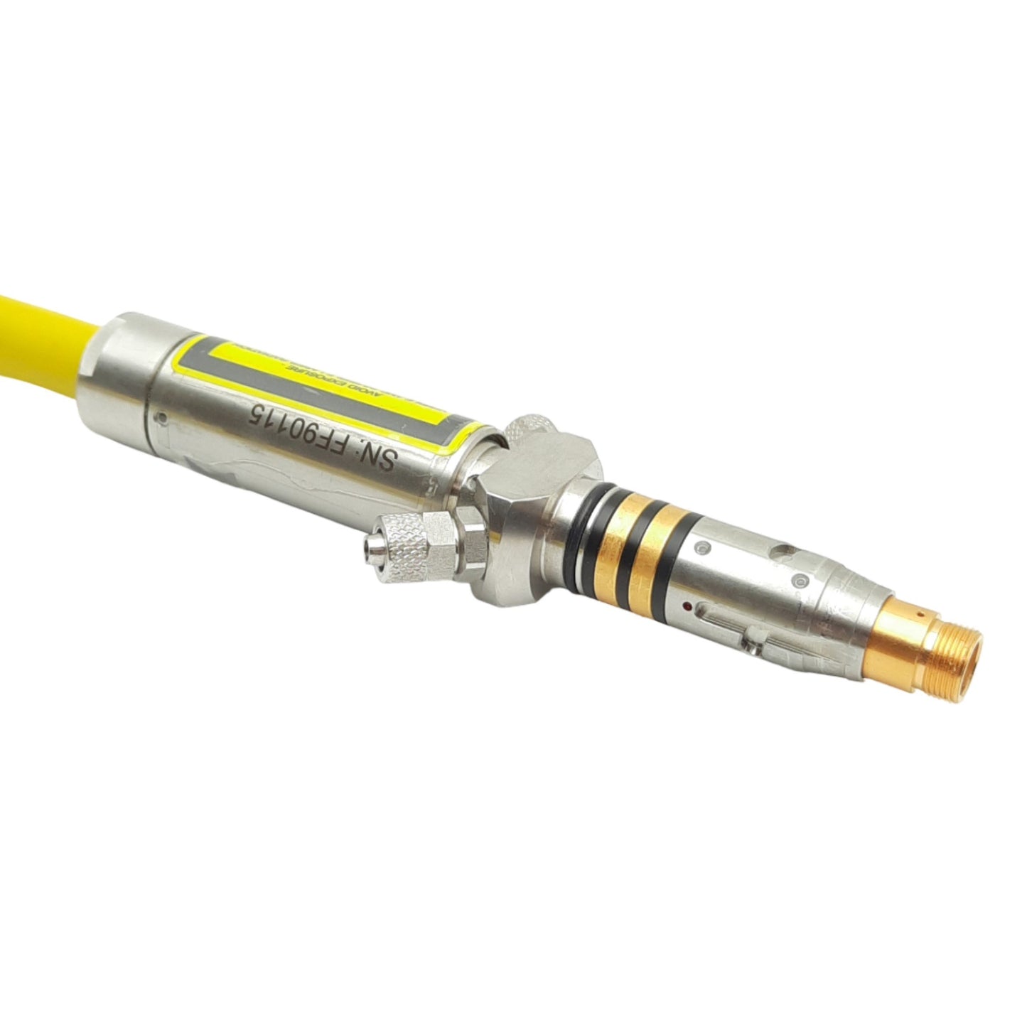 For parts or not working IPG Photonics YLM Series Laser Cable & Head / Beam Delivery, 50µm, *Broken Tip*
