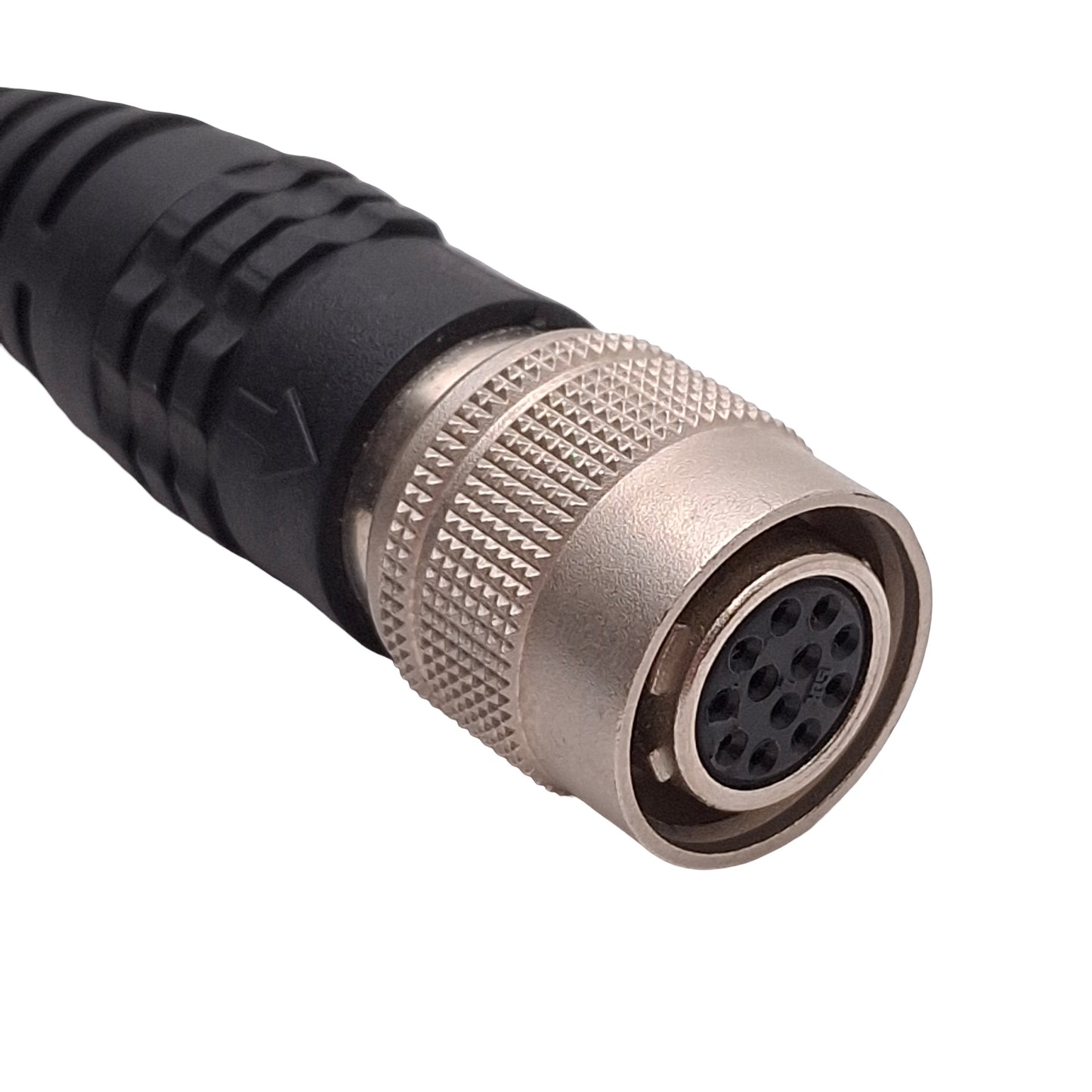 Used Camera Cable 12-Pin Hirose Male to 12-Pin Hirose Female, 15 Foot Length