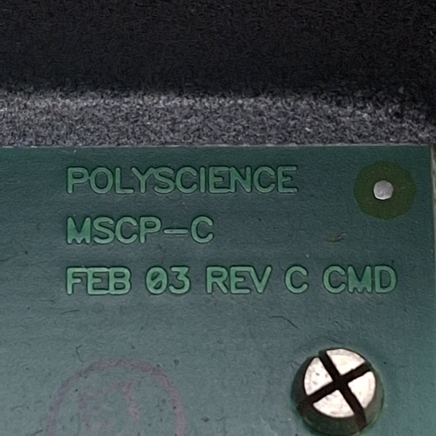 Used PolyScience MSCP-C Power Supply Control Board For VWR 1187P Chiller Recirculator