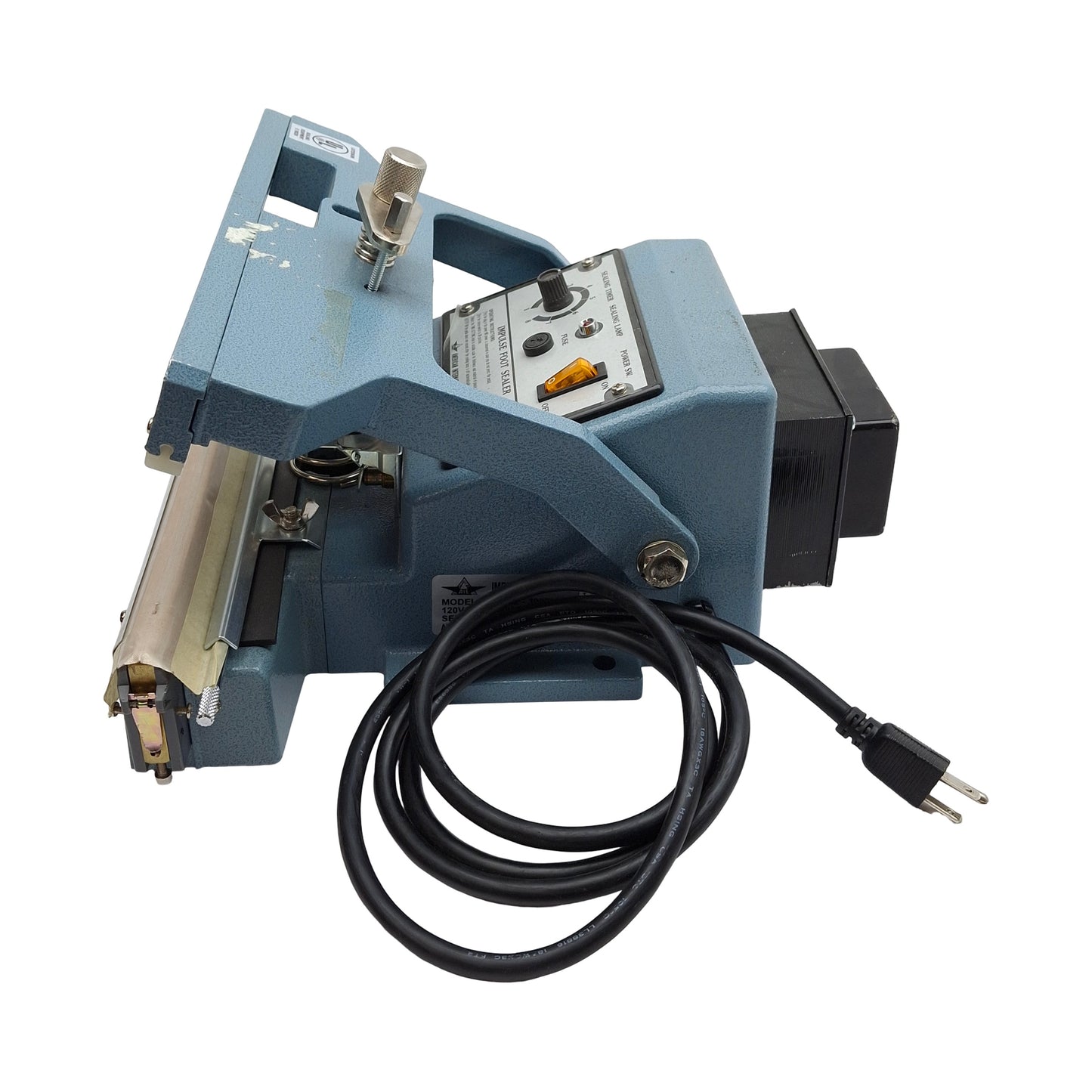 Used AIE AIE-300FL Heavy Duty Impulse Foot Sealer 12in x 2mm Seal 120VAC *No Guards*