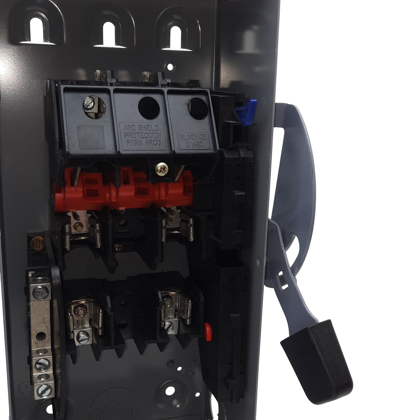 Used Square-D D222N General Duty Safety Switch, 2-Pole 3-Wire, 60A 240VAC, H/K/R Fuse