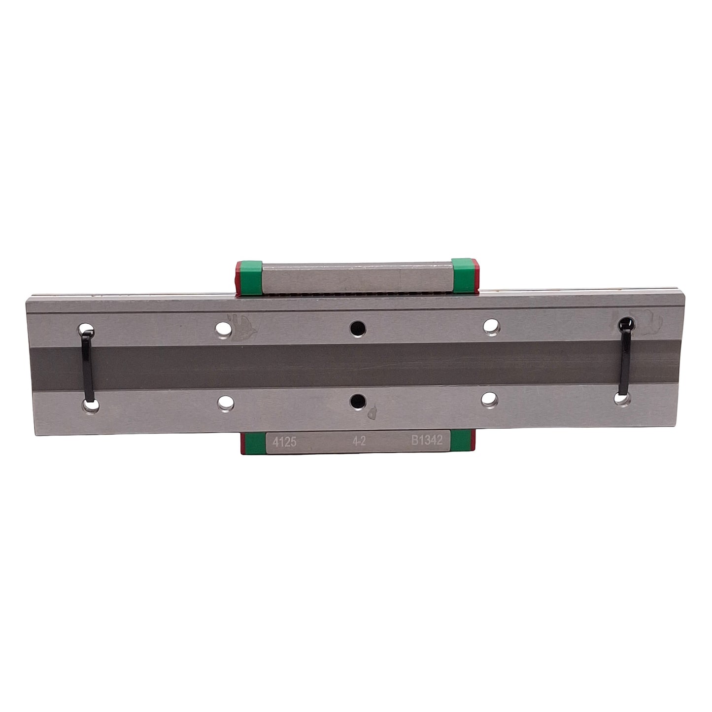 Used Hiwin MGW15H Linear Guide Assembly, 192mm Rail, 73.8x60mm Carriage, 8.93kN Load