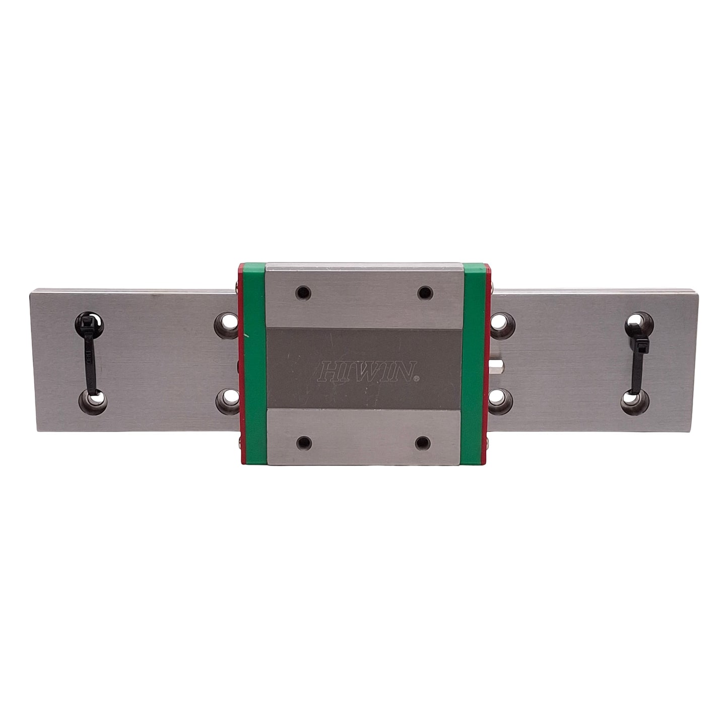 Used Hiwin MGW15H Linear Guide Assembly, 192mm Rail, 73.8x60mm Carriage, 8.93kN Load