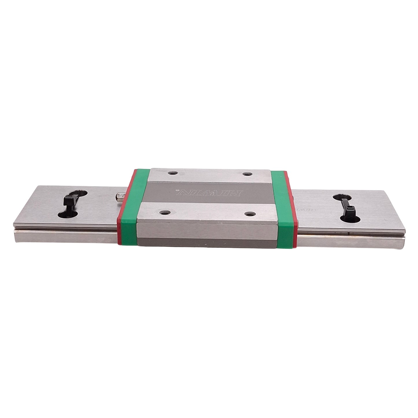 Used Hiwin MGW15H Linear Guide Assembly, 161mm Rail, 73.8x60mm Carriage, 8.93kN Load