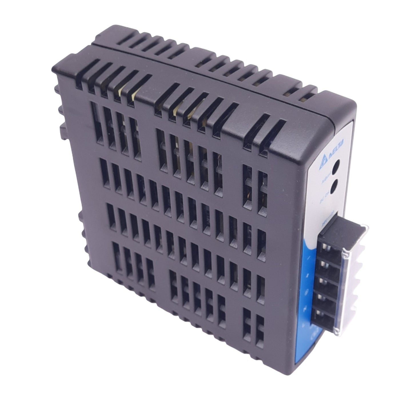 New Delta Electronics DRP-24V48W1AZ Power Supply, 100-240VAC In, 24VDC 2A Out, 48W