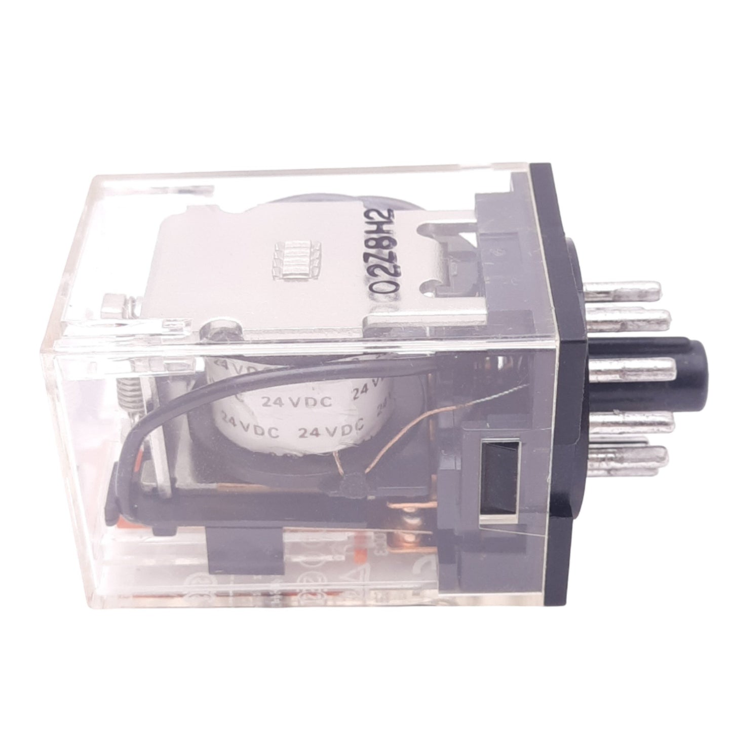 New Omron MK3P5-S Ice-Cube Relay, 3PDT, 11-Pin, Push to Test, 10A Max, 24VDC Coil