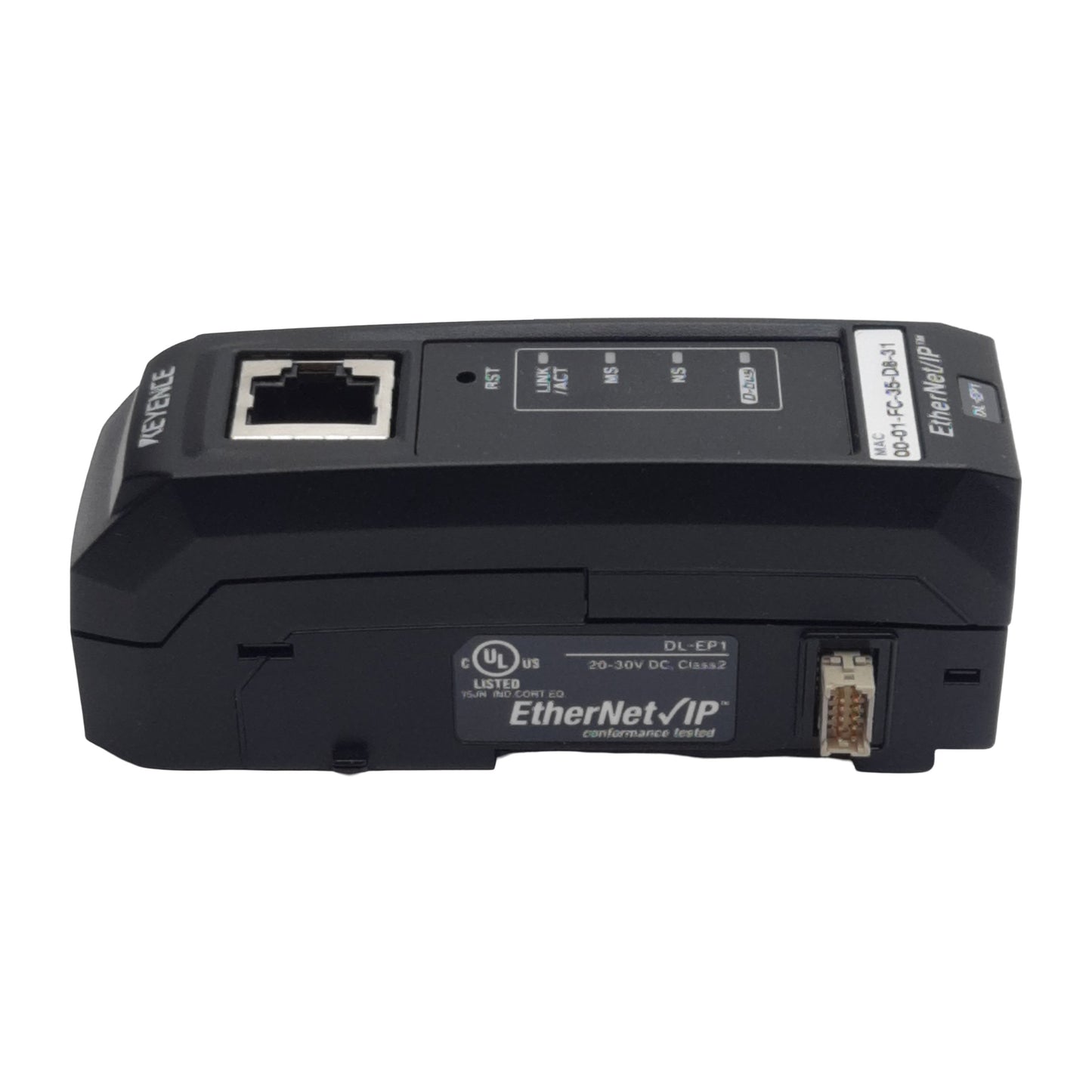 New Keyence DL-EP1 EtherNet/IP Network Communication Unit, 15x Sensor, 20-30VDC