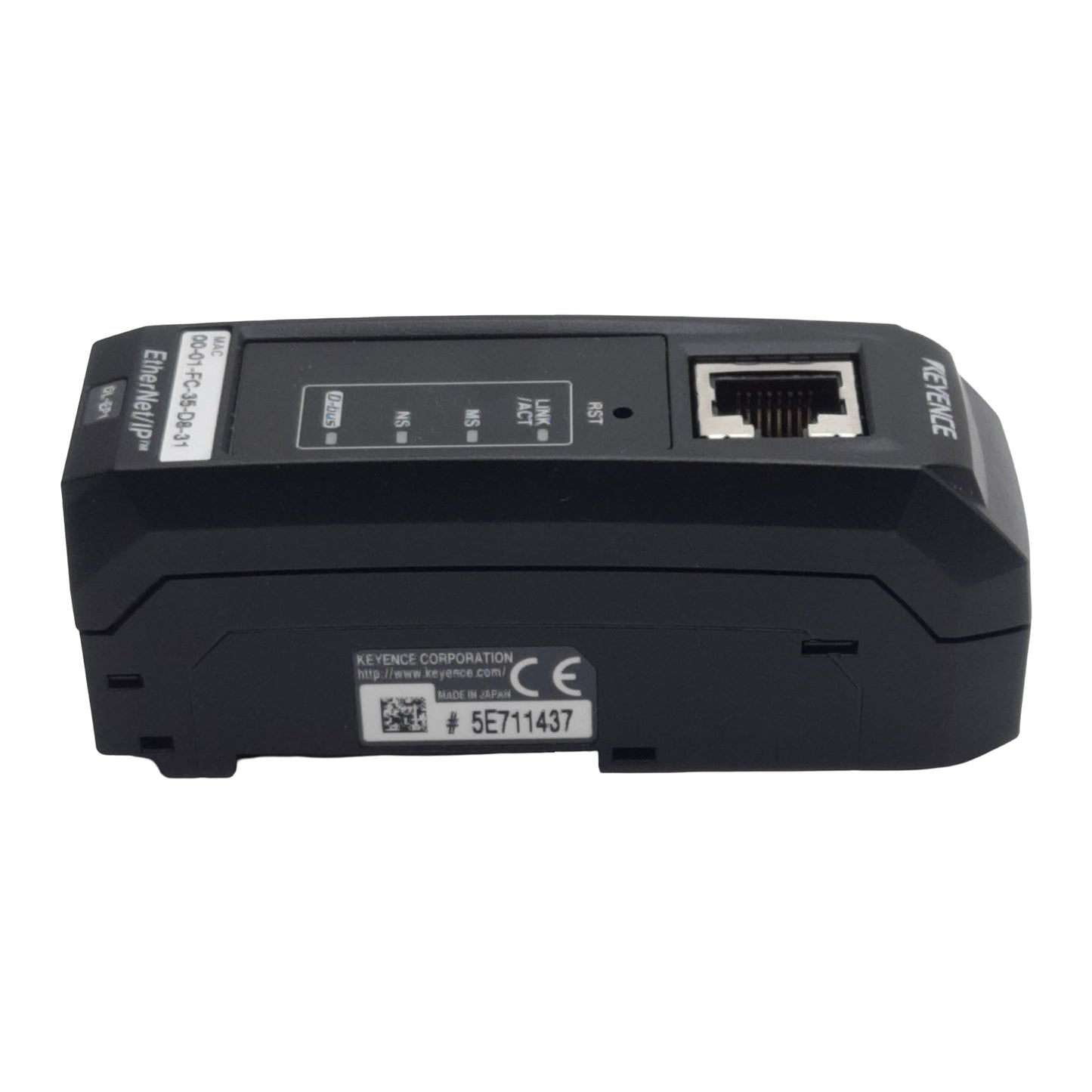 New Keyence DL-EP1 EtherNet/IP Network Communication Unit, 15x Sensor, 20-30VDC