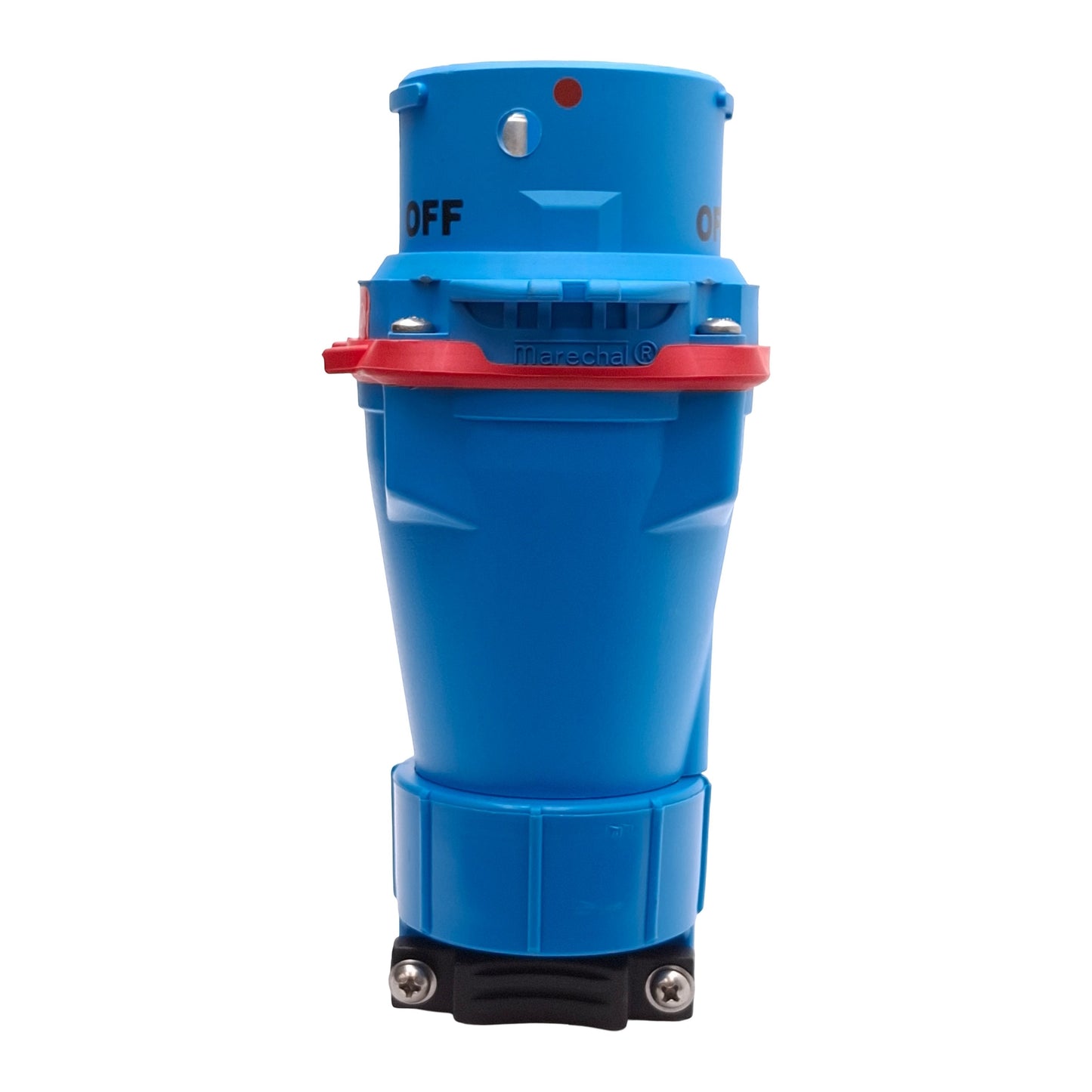 Used Meltric 63-68047 713P0S20 DSN60 Inlet/Plug, 3P+N+G, 3Ø 480Y/277VAC 60A, 20/5HP