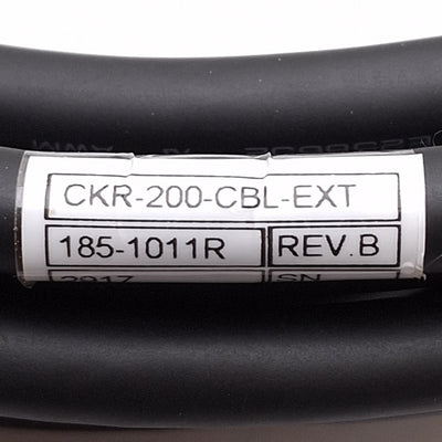 Used Cognex CKR-200-CBL-EXT Checker 4G Power & I/O Extension Cable, M12 12-Pin, 5m