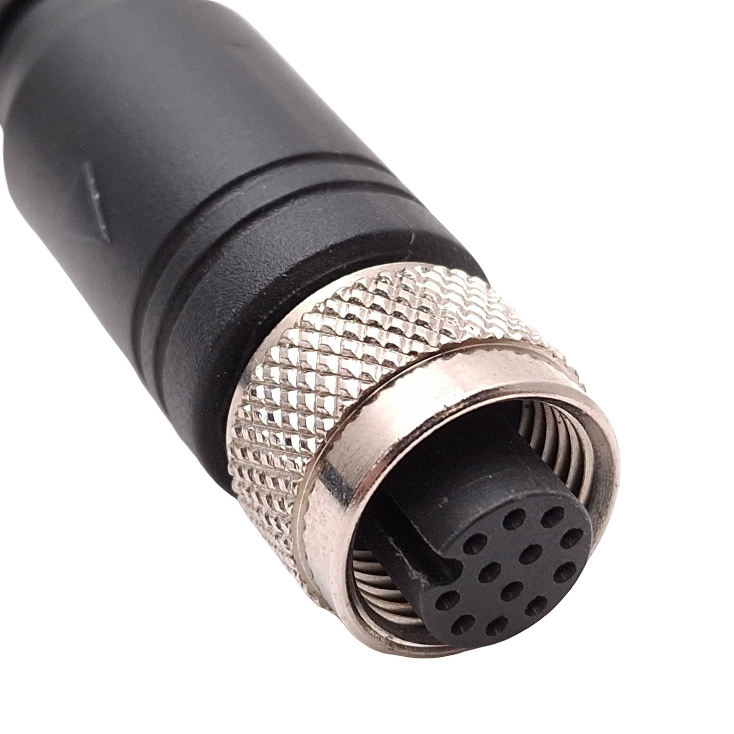 Used Cognex CKR-200-CBL-EXT Checker 4G Power & I/O Extension Cable, M12 12-Pin, 5m