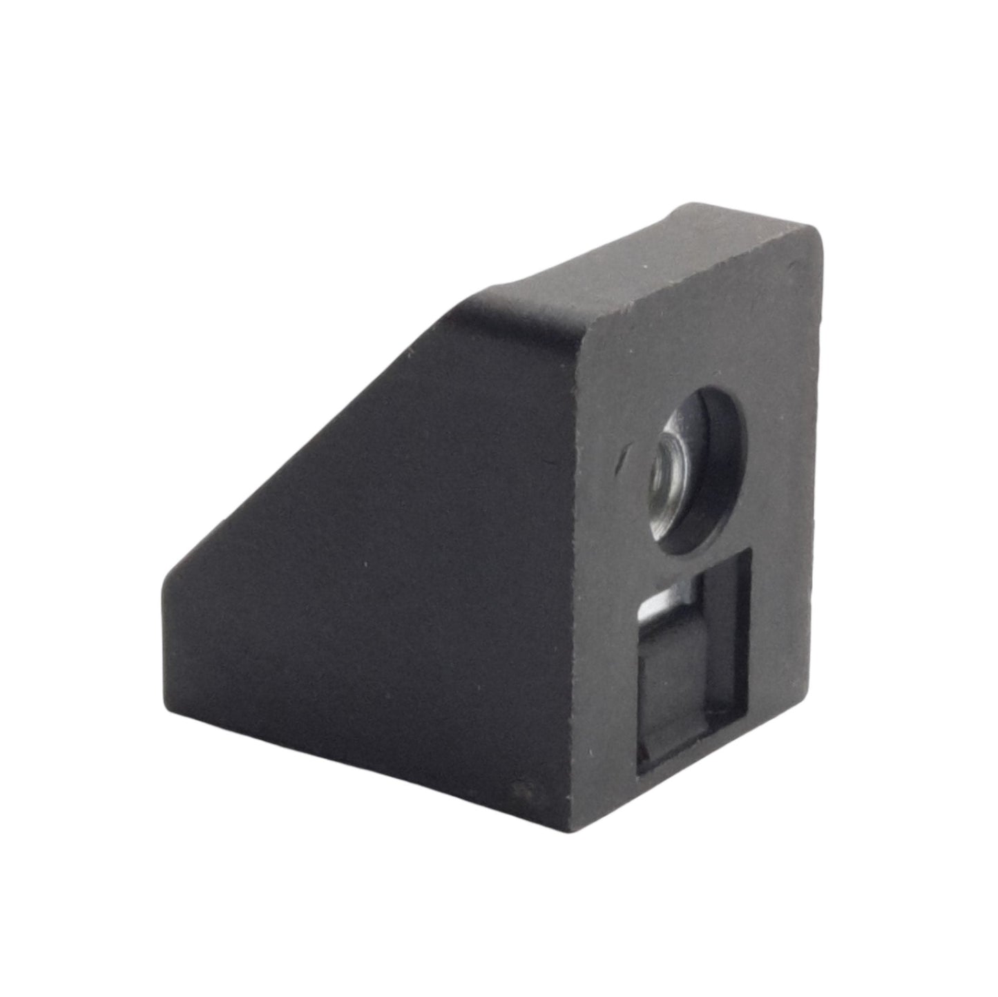 Used Lot of 10 Maytec 1.64.10M6.1 Angled Corner Bracket Mounting Block, M6 Thread
