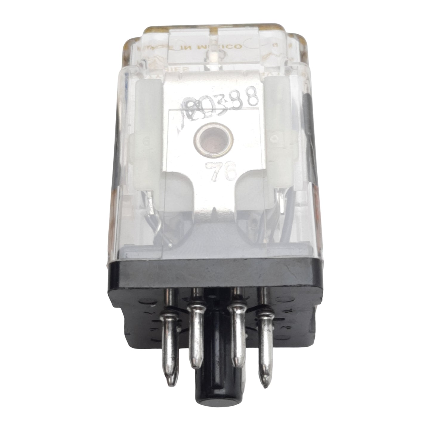 Used Square-D 8501 KP12P14V14 Ice Cube Relay, DPDT, 10A 250VAC, 24VDC Coil