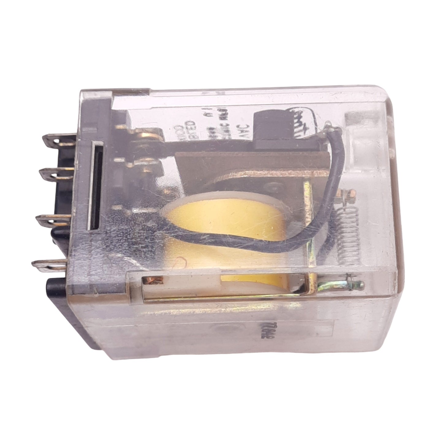 Used Dayton 5X838 Plug-In Ice-Cube Relay, DPDT, 8-Pin, 10A Max, 120VAC Coil