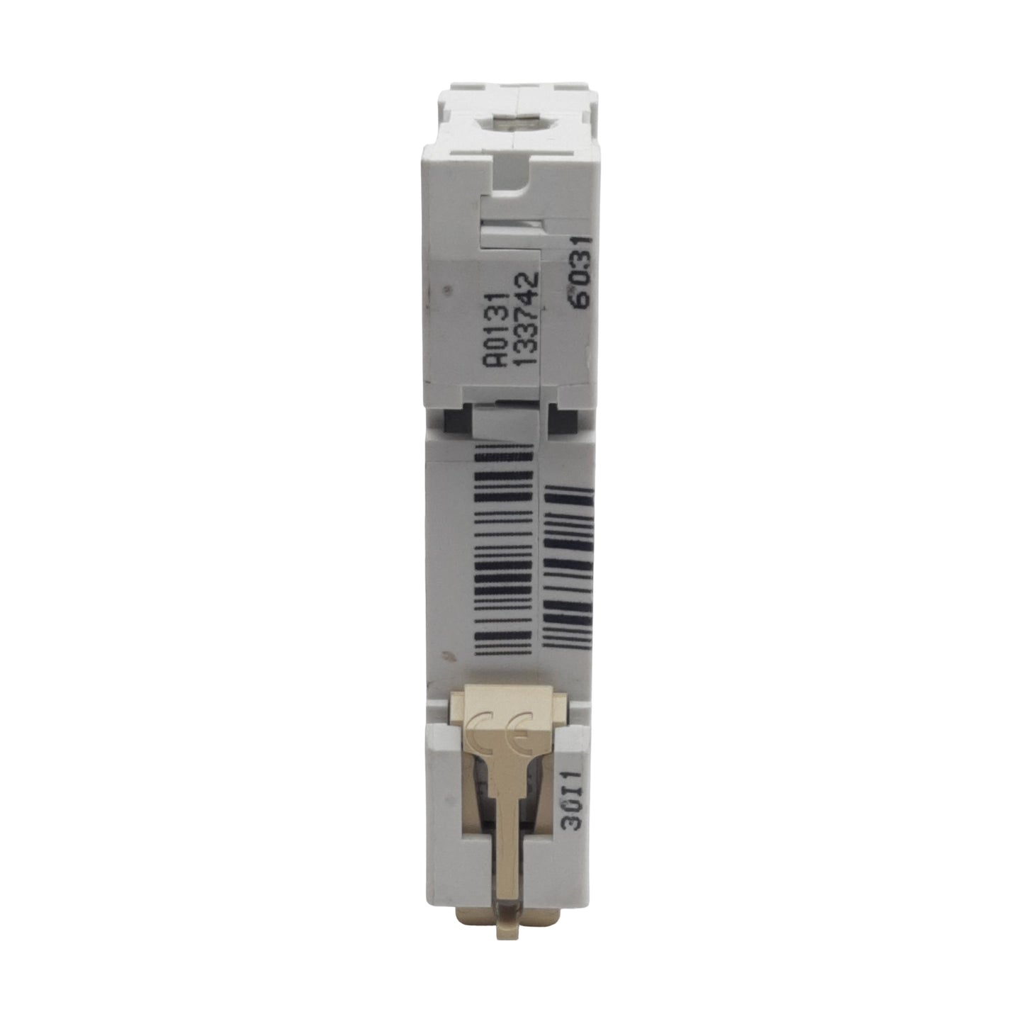Used Merlin Gerin 23742 Circuit Breaker, 1-Pole, 25A 230/400VAC, C-Curve, DIN Rail