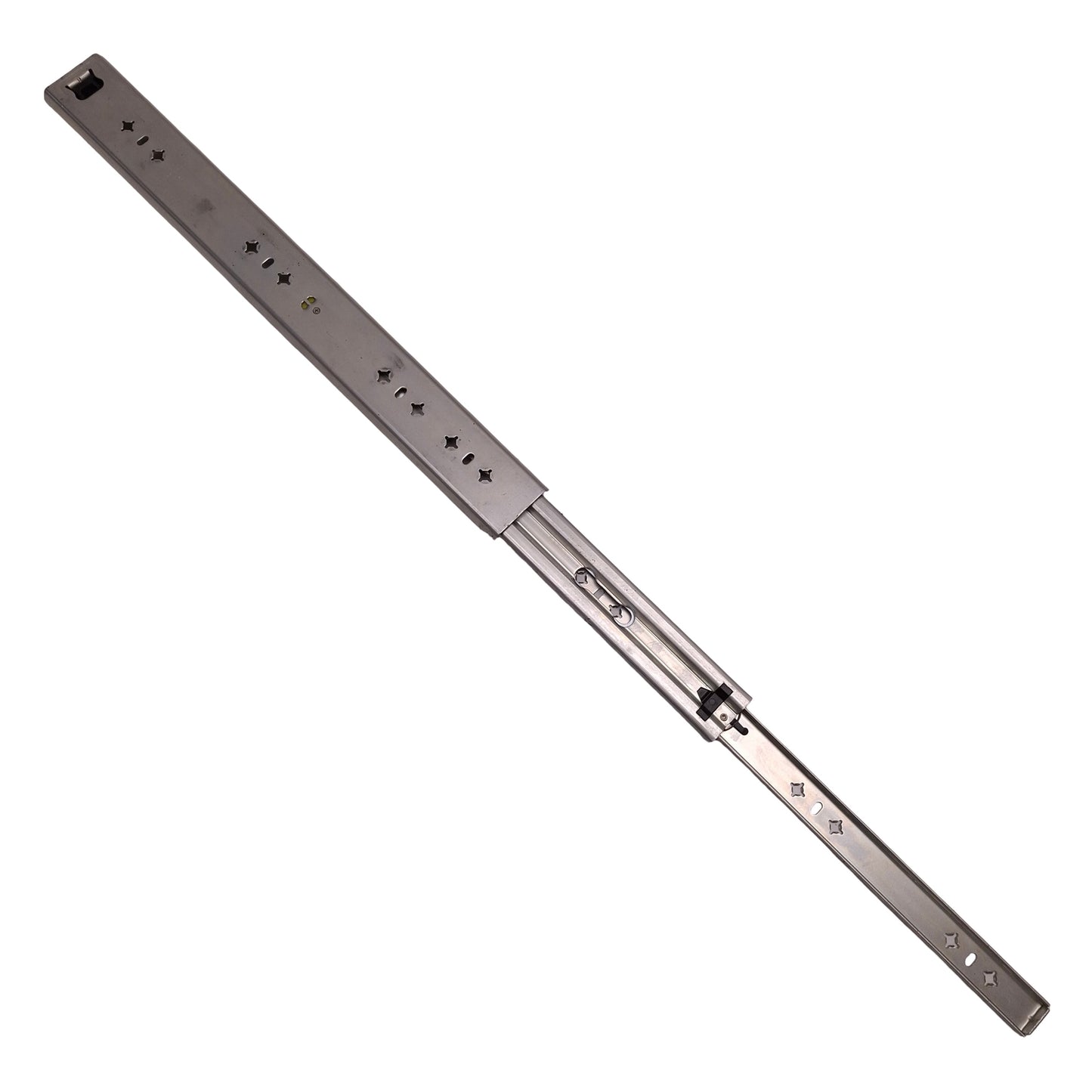 Used Lot of 2 V3VOGUE Heavy Duty Industrial Drawer Slides, Steel, 450mm, 130kg
