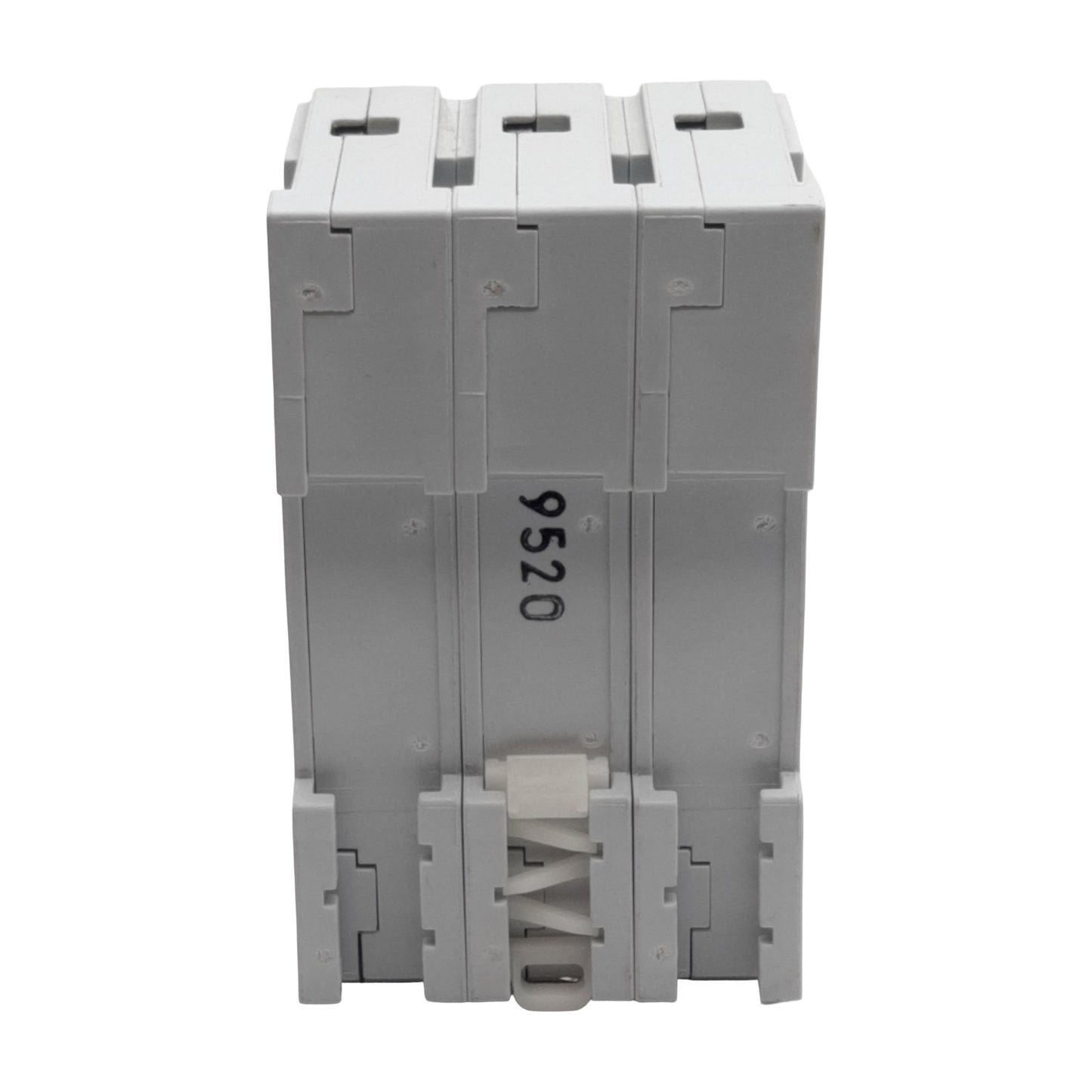 Used Allen Bradley 1492-CB3G020 Circuit Breaker, 3-Pole, 2A 480VAC, DIN Rail