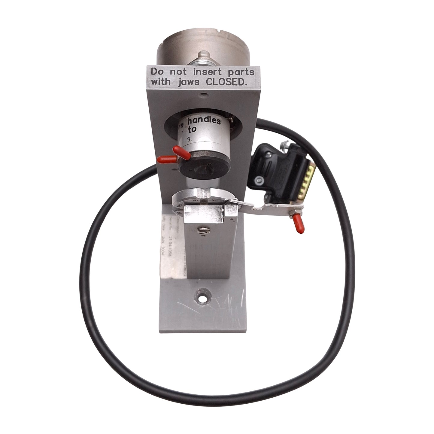 Used BETA Lasermike 81768 Auto-Rotating Zero Chuck For 183 Series Laser Micrometer