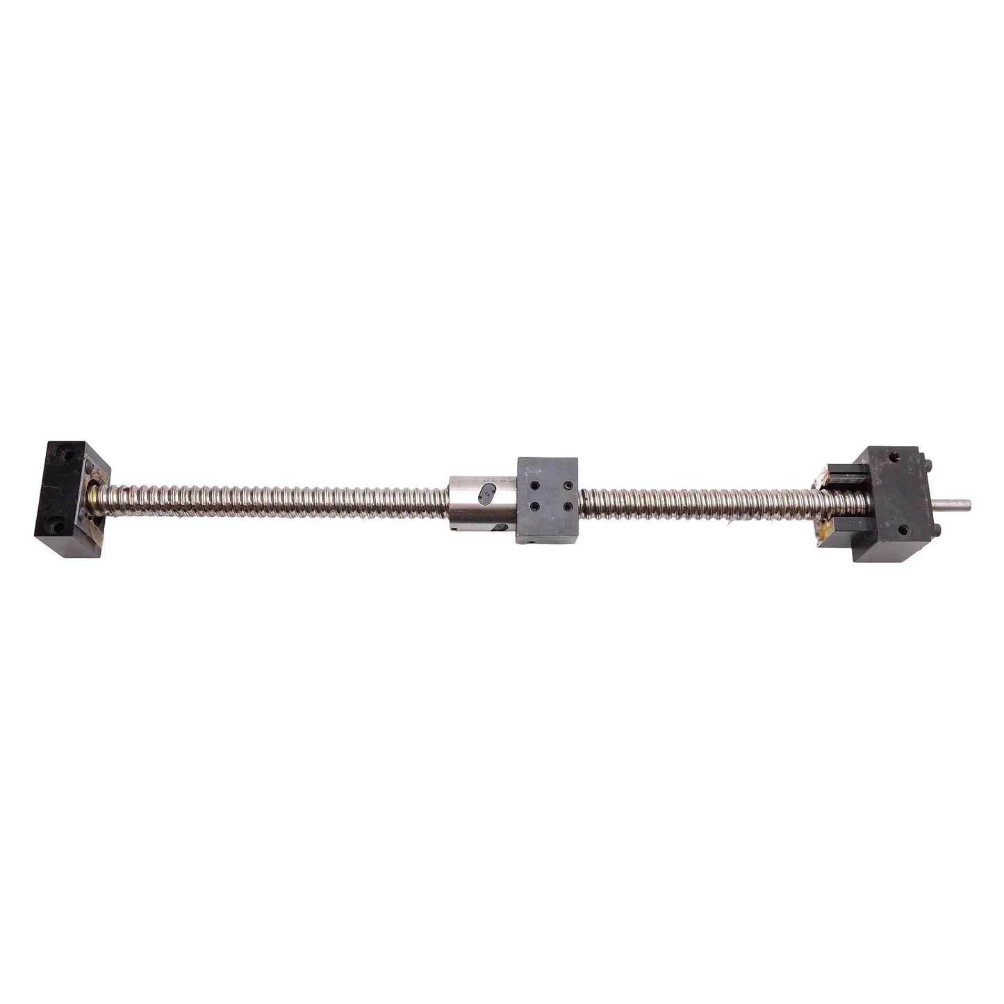 Used Thomson 903480201 Ball Screw Assembly, ø5/8", 0.2" Lead, 12" Stroke, ø1/4" Shaft