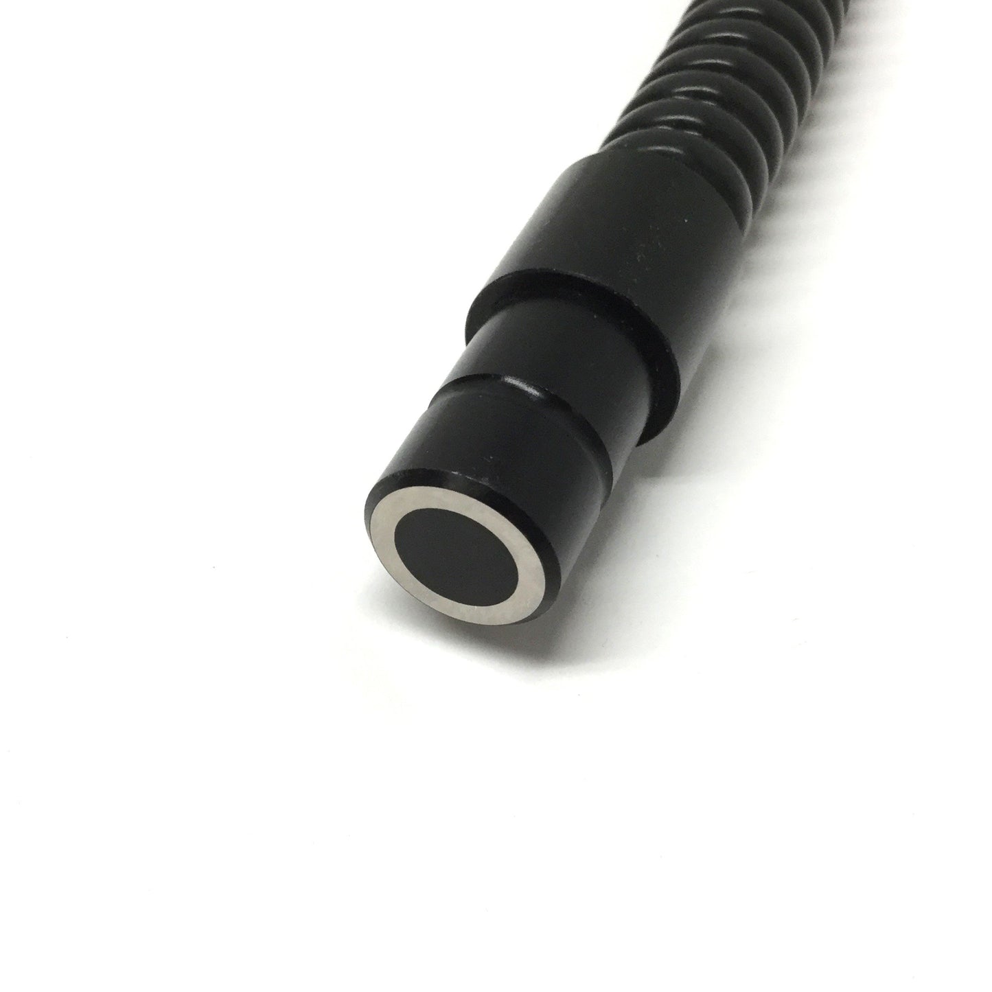 Used Volpi 14909 Microscope Fiber Optic Ring Light, 60mm ID, Ø66mm Mount, 28" L