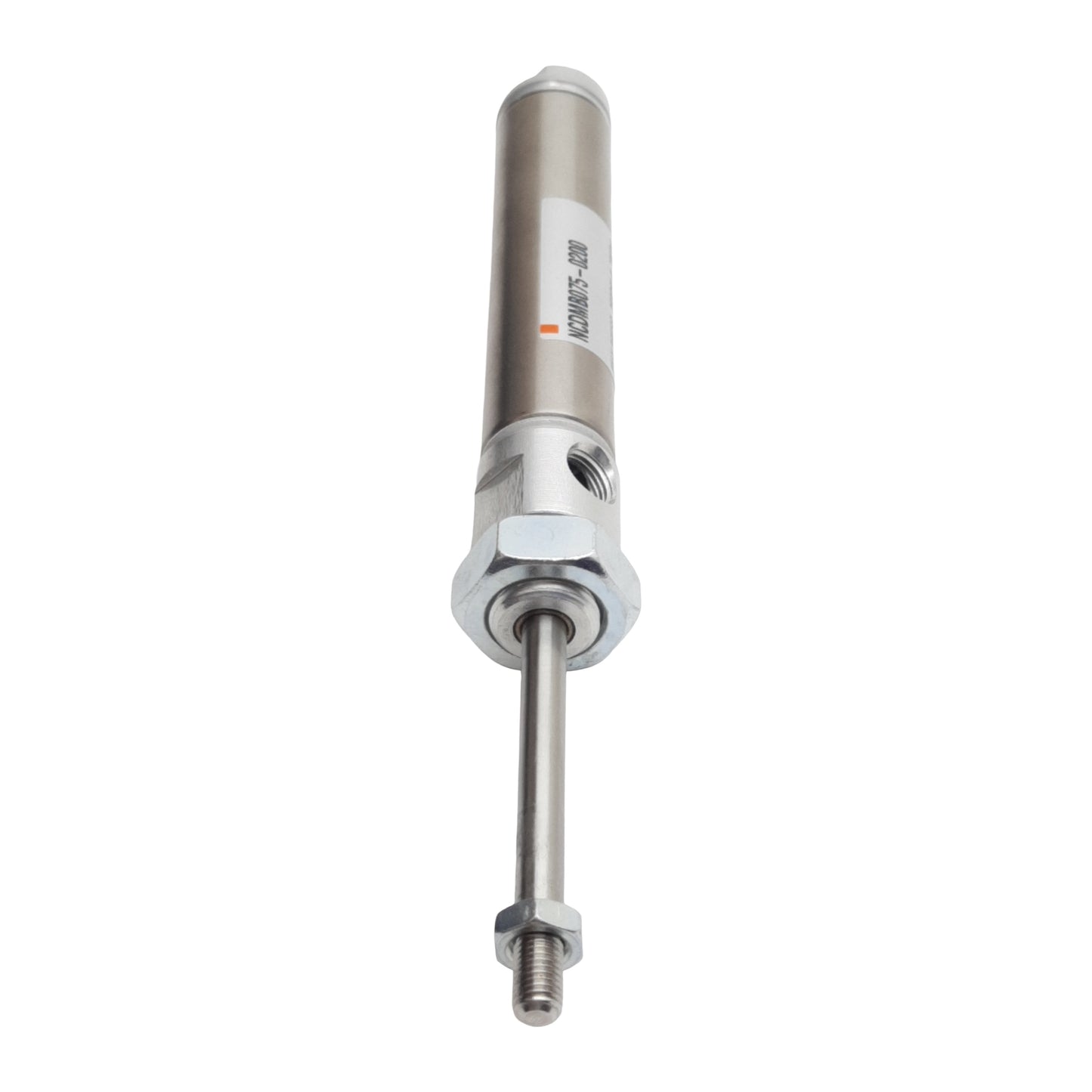Used SMC NCDMB075-0200 Pneumatic Cylinder, ø3/4in Bore, 2in Stroke, 1/8in NPT, 250psi