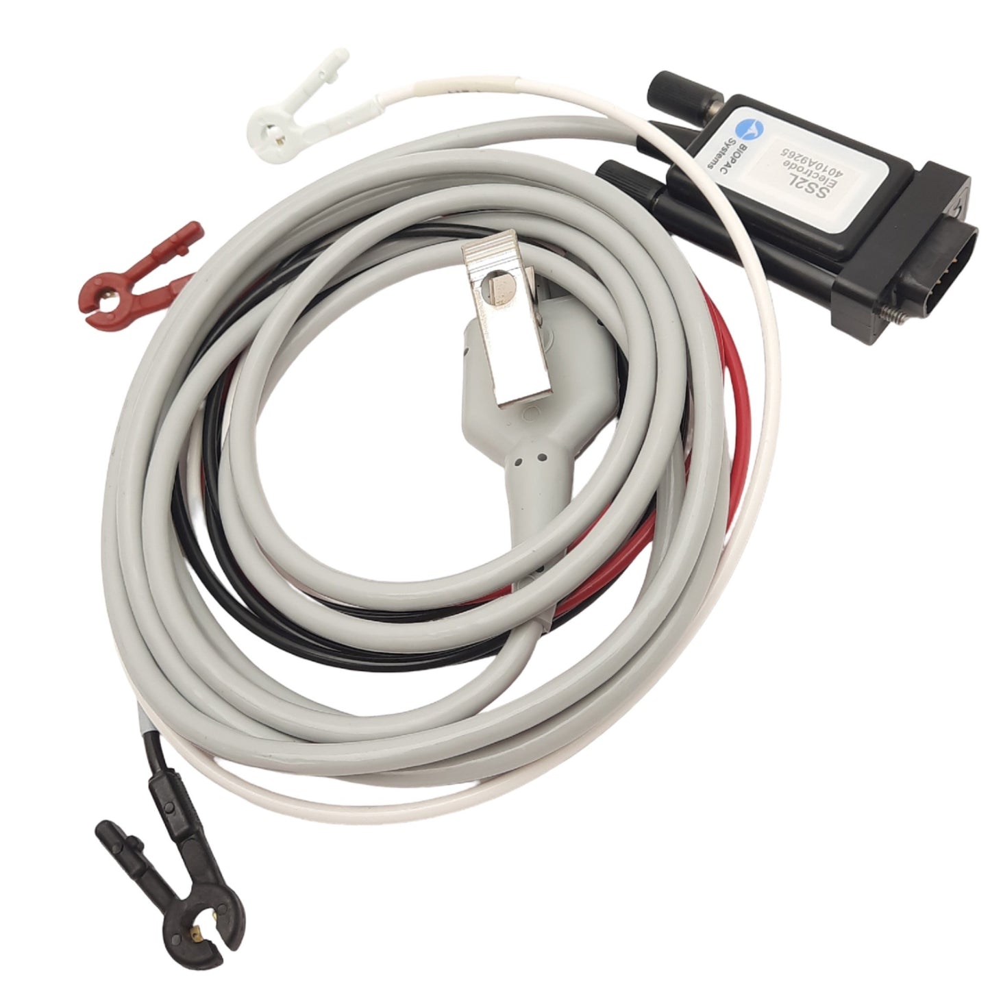 New BIOPAC Systems SS2L BSL Shielded Electrode Assembly, D-Sub 9-Pin M, 2m Length