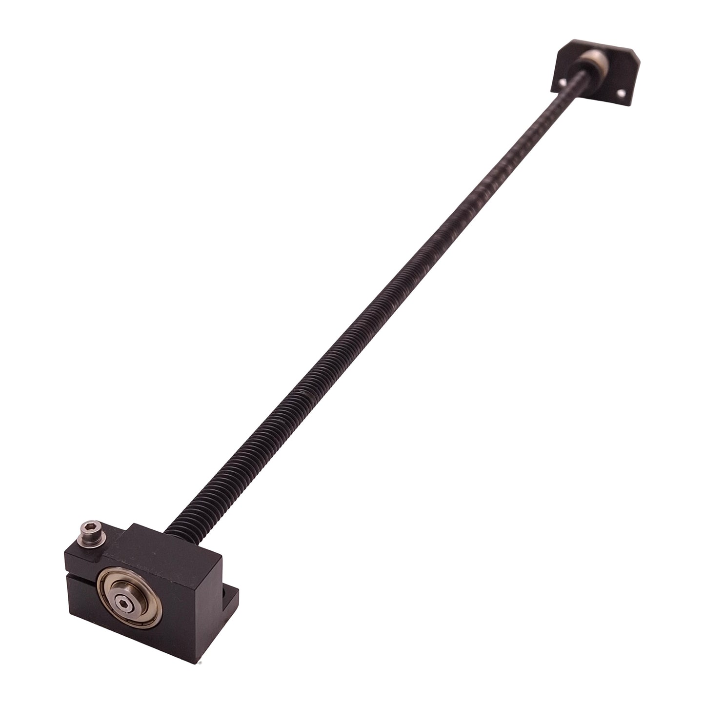 Used Ball Screw Assembly w/ Anti-Backlash Nut, ø1/2" OD x 27-1/4" Thread, 0.1" Lead