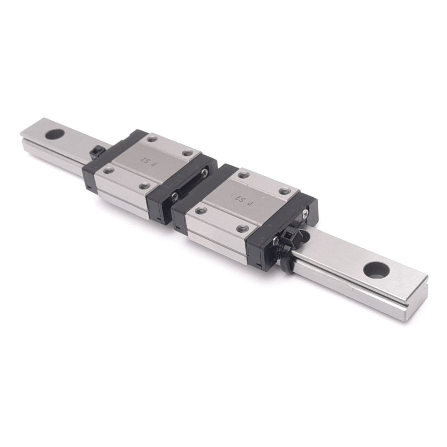 Used IKO LWL12B Linear Guide Blocks (2x) w/ 12x150mm Rail, M3, 4290N Max Load