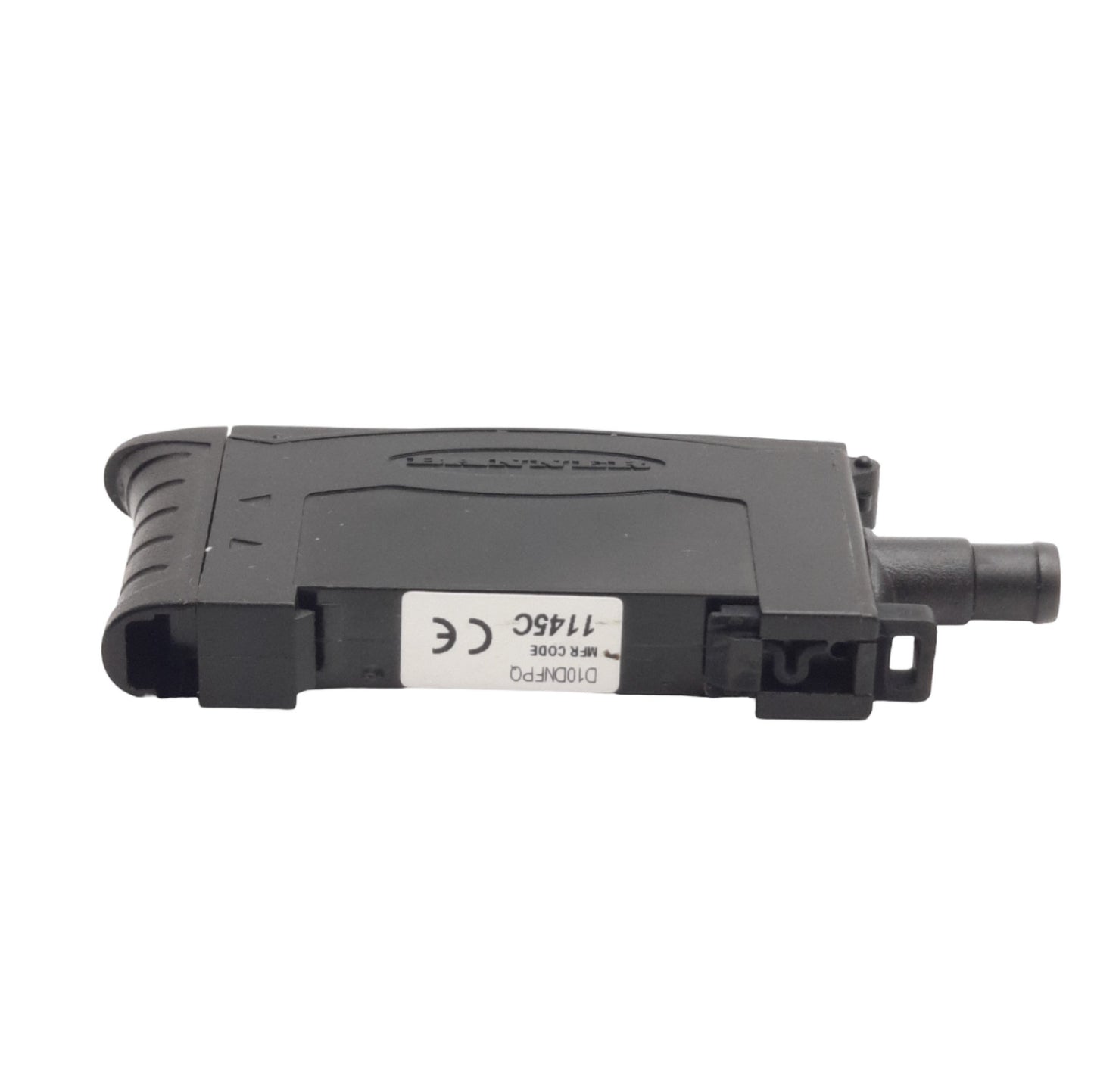 Used Banner Engineering D10DNFPQ Fiber Optic Sensor, 12-24VDC, 2NPN Outputs, M8 6-Pin