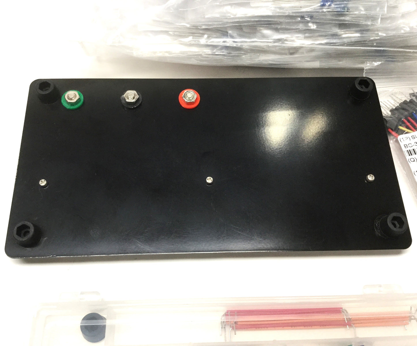 Used Twin Industries TW-E41-102B Solderless Breadboard w/Resistor Kit, 10-9.76K Ohm