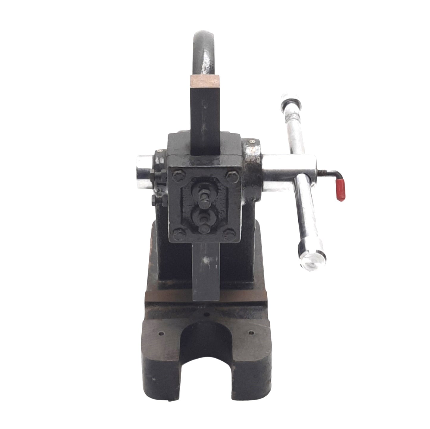 Used Dayton 4Z328A Toothed Pinion Arbor Press, 8in Swing, 1 Ton Capacity, *No Anvil*