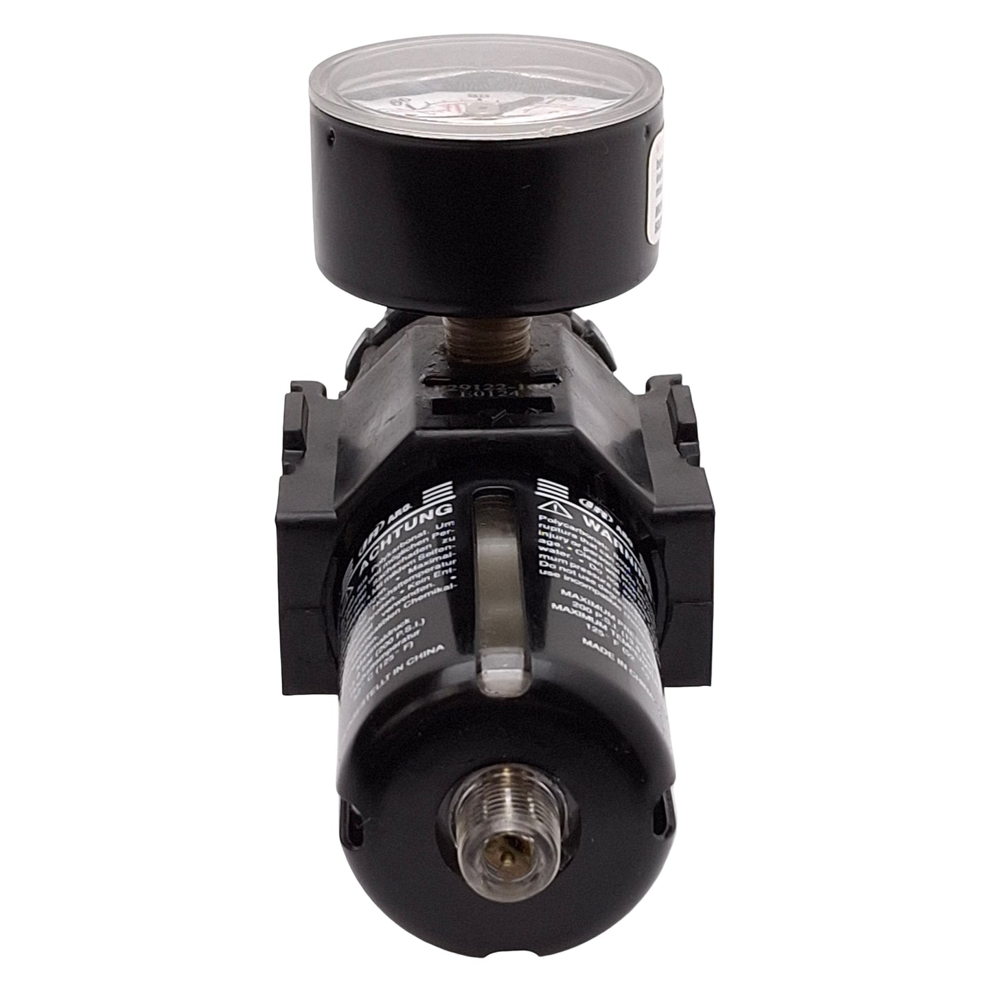 Used Ingersoll Rand P29122-100 Pneumatic Filter Regulator, 20µm, 5-125PSI Set, 1/4NPT