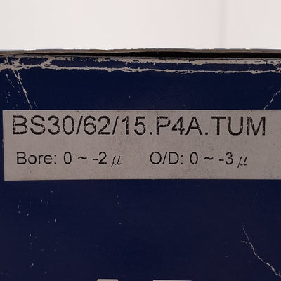 New ABM BS30/62/15.P4A.TUM Ball Screw 3-Bearing Set, ø30mm Bore, ø62mm OD, 15mm Wide