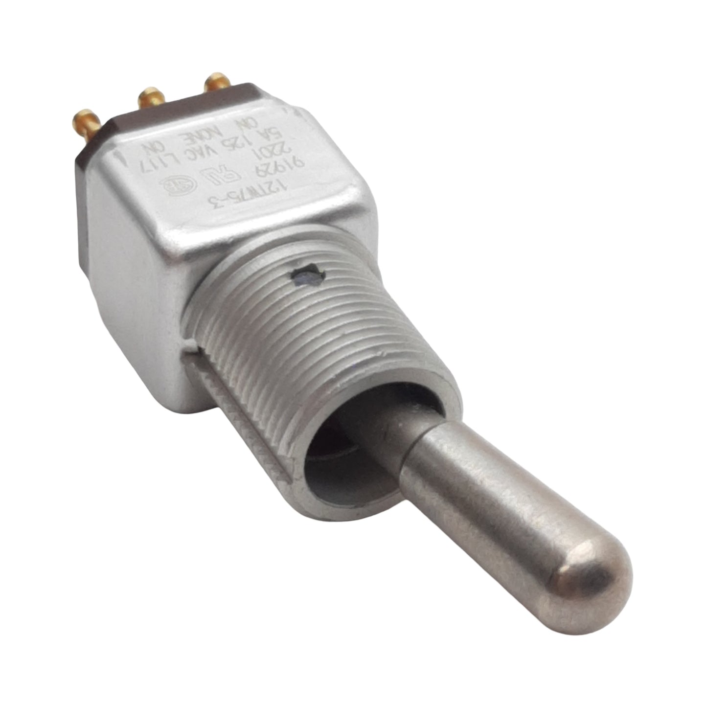 Used Honeywell 12TW75-3 Toggle Switch, DPDT, 2-Pole, 2-Position, 5A 115VAC/28VDC