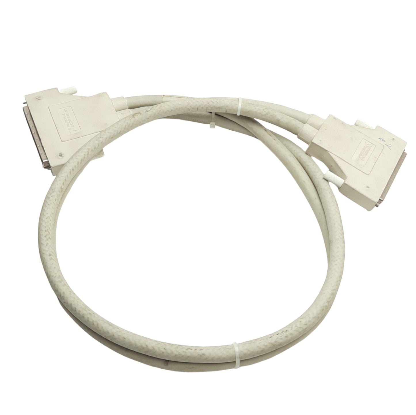 Used National Instruments 182853A-01 SH100M-100M Cable, 100-Pin SCSI Male, 1 Meter