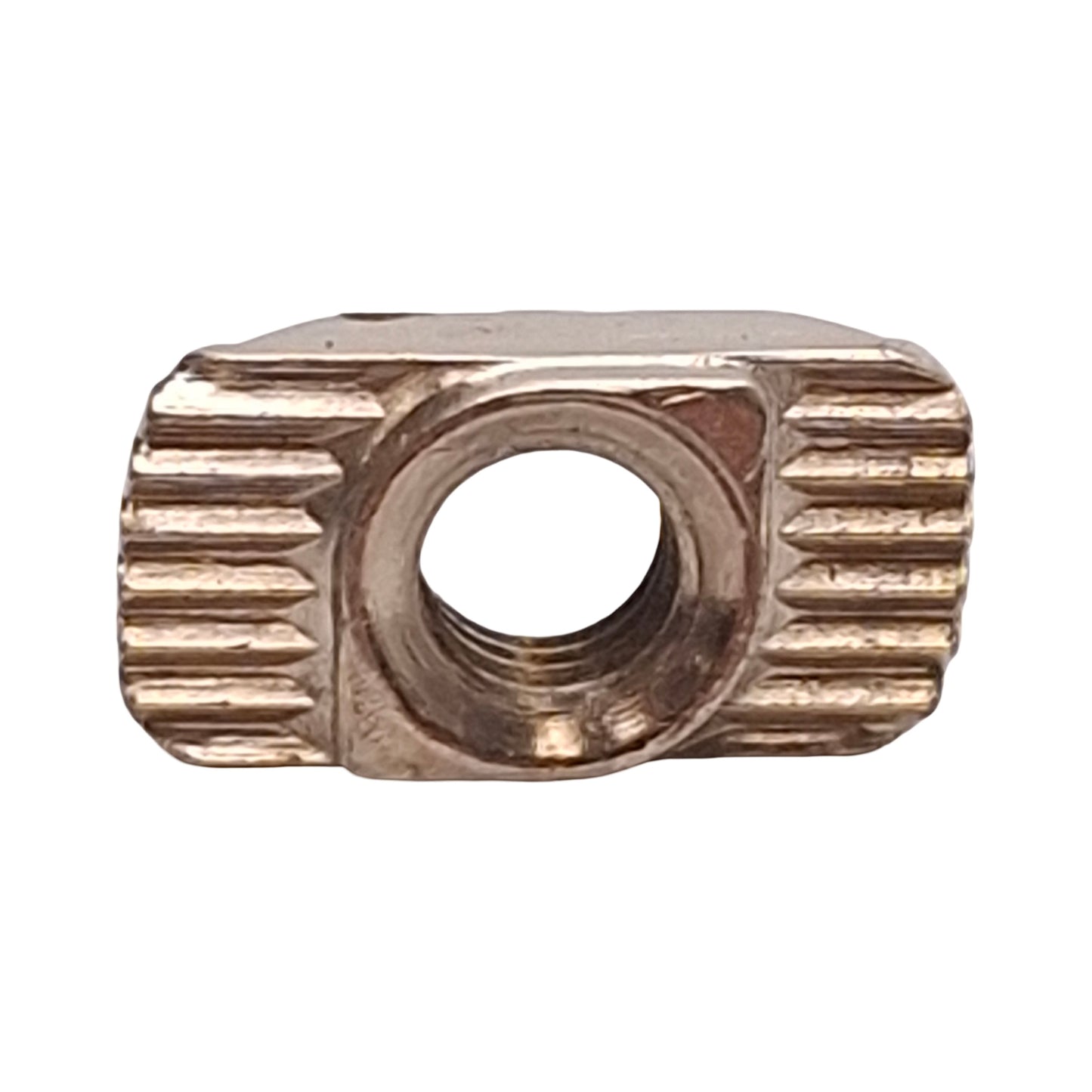Used Lot of 50 80/20 14164 Standard Drop-In T-Nut, Zinc Finish, 10/25 Series, M4x0.7