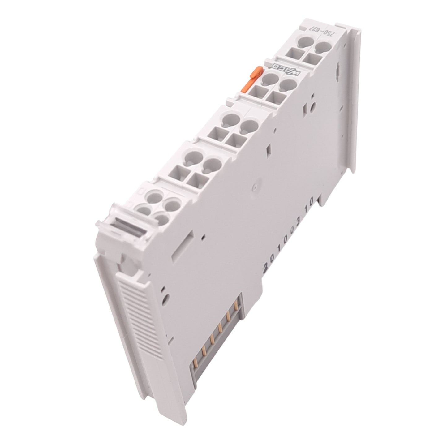 New Wago 750-627 Terminal Bus Extension End Module, RJ45, 5VDC, DIN Rail Mount