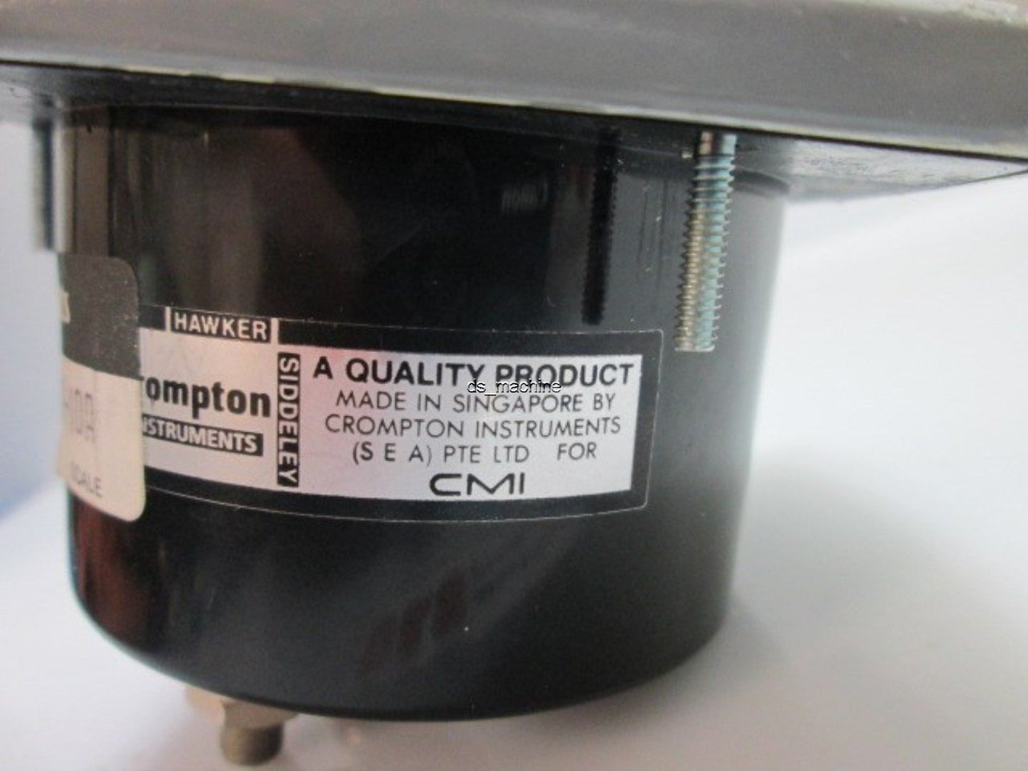 Used Crompton 016-02AA-LSMT Panel Meter 0-10A AC Amperage Gauge Amperes
