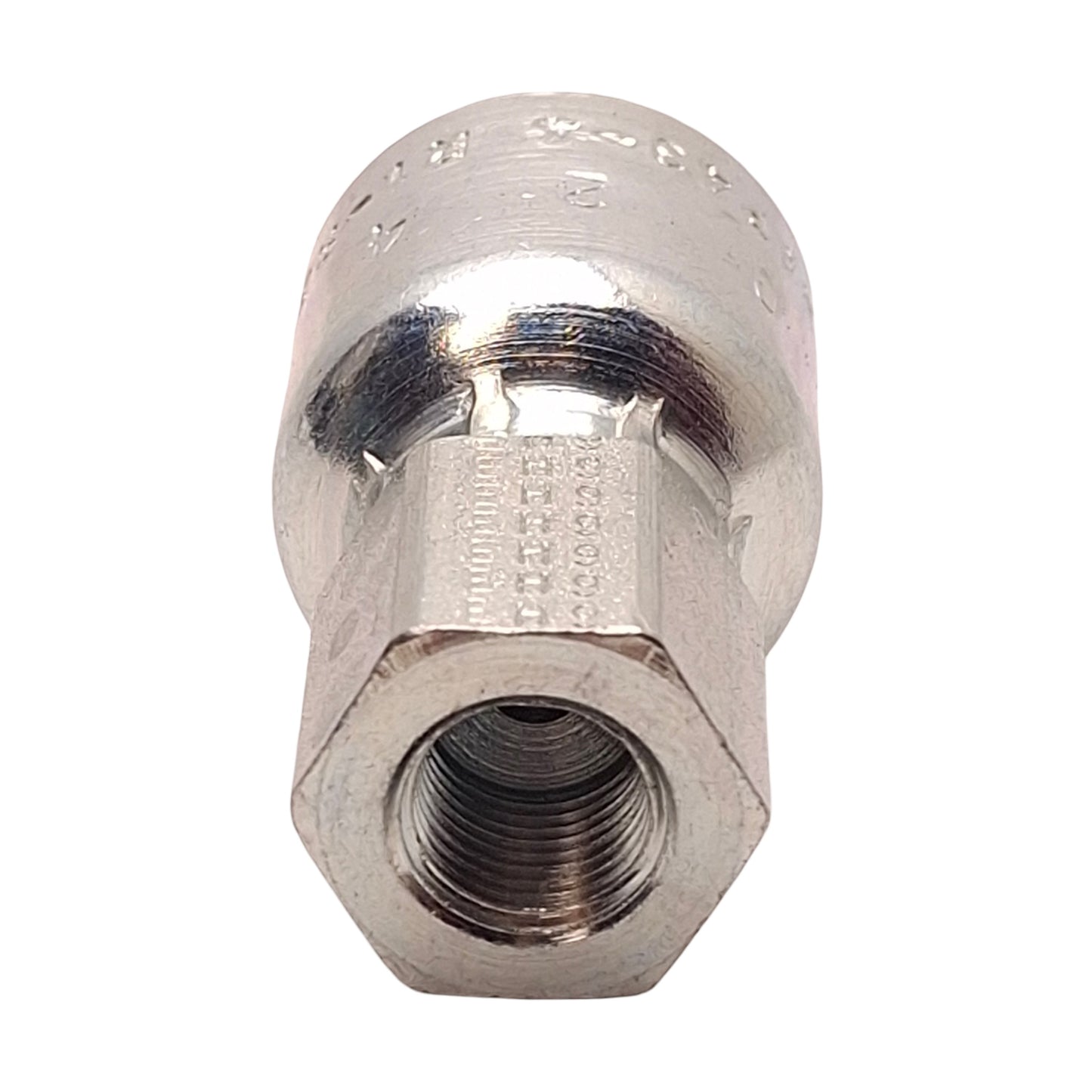 New Lot of 4 Parker PP-00213 Rigid Fitting, 1/8in NPTF Female, -4 Hose, Steel